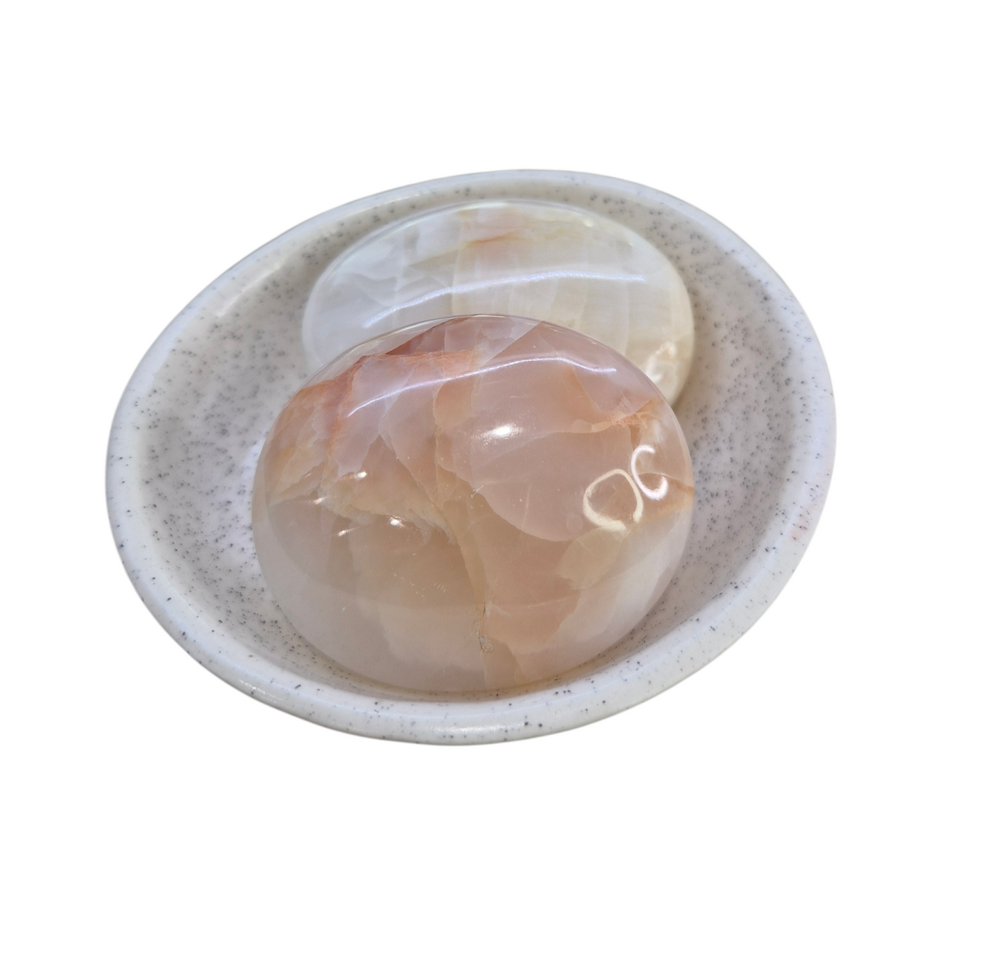 Peach Onyx Palmstone