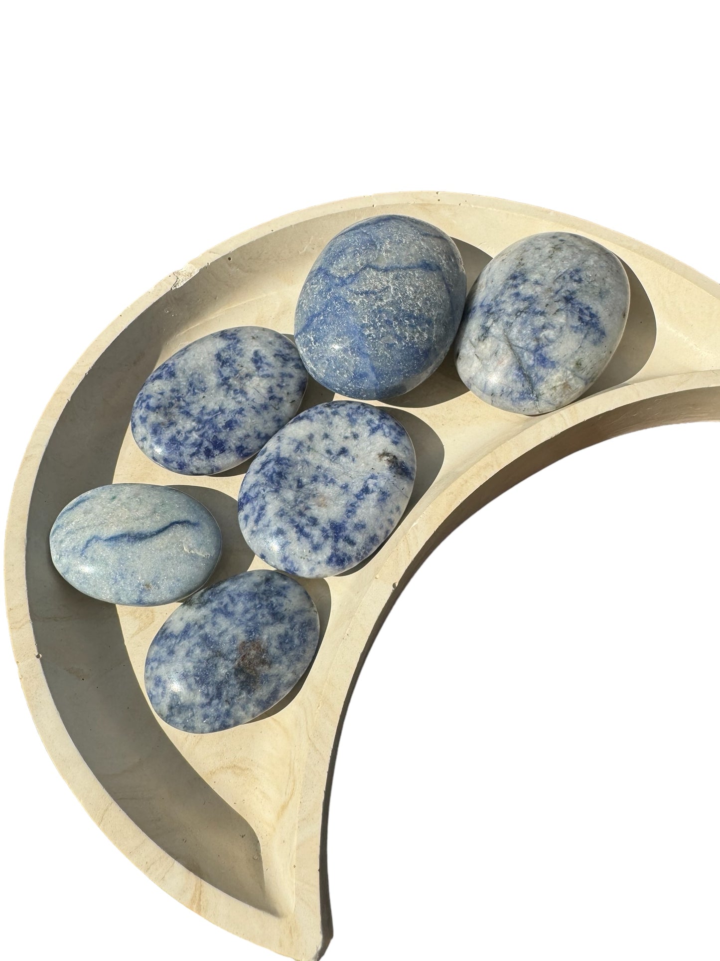 Sodalite Palm Stone Small
