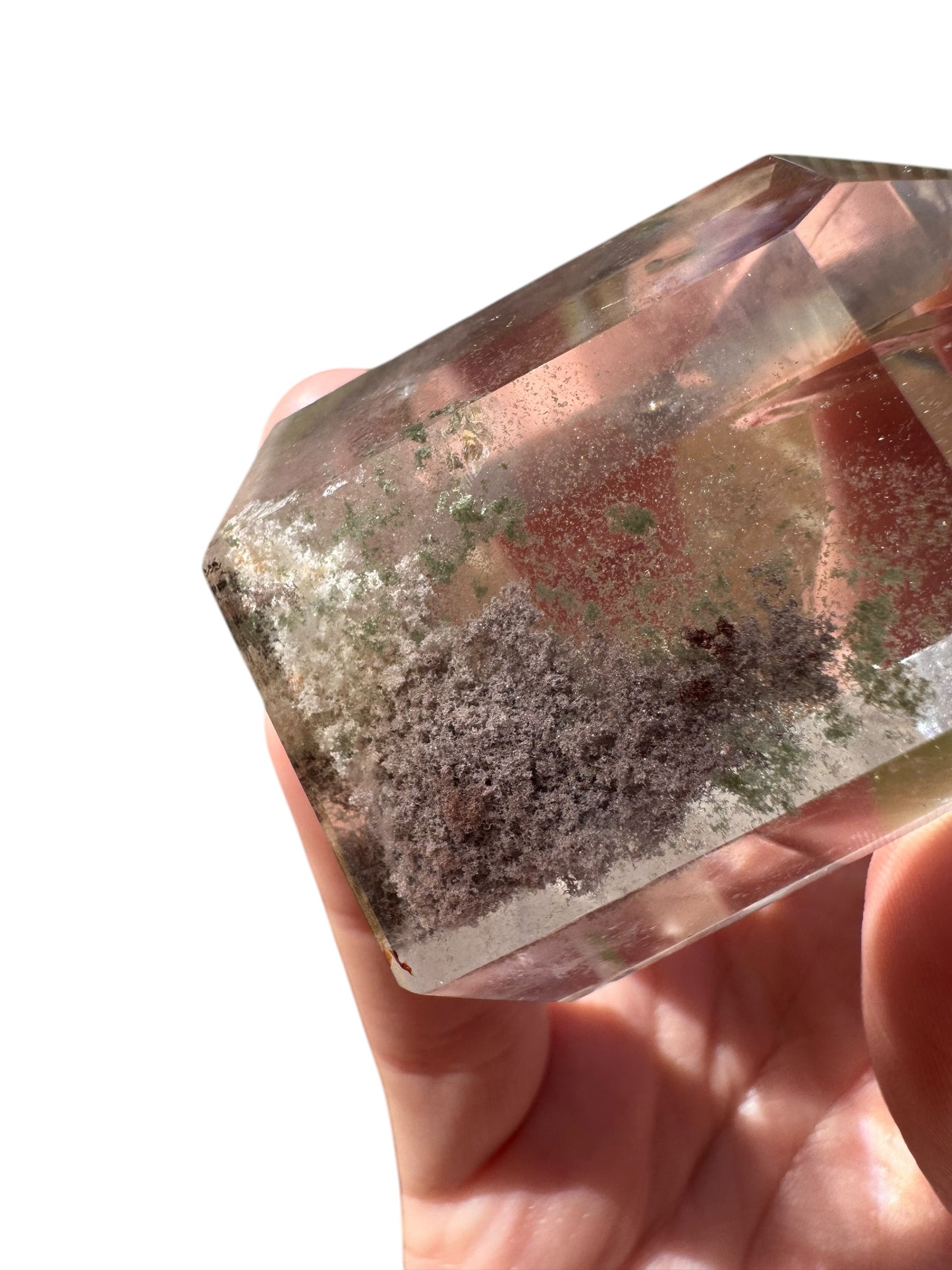 Included Clear Quartz Point