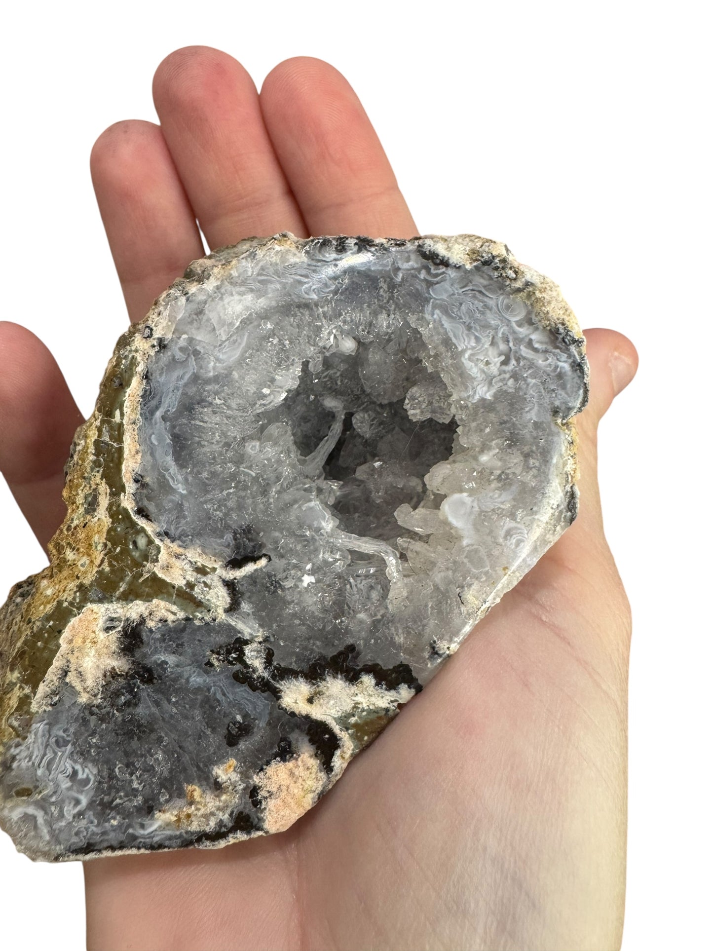 Agate Druzy Cluster