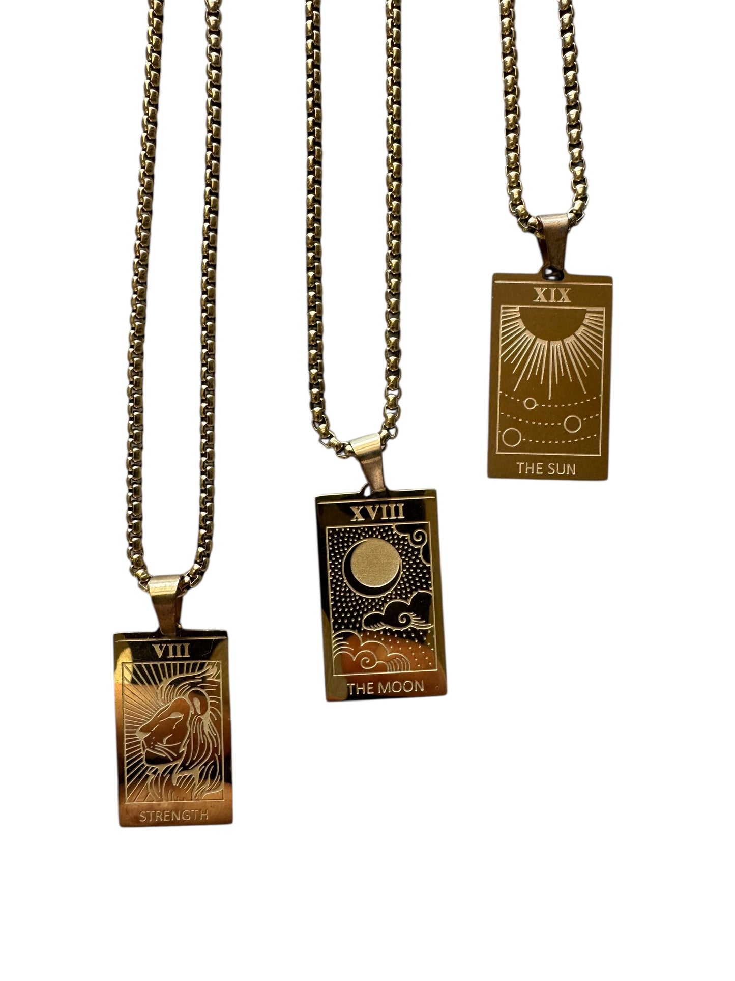 Necklace The Moon - Gold