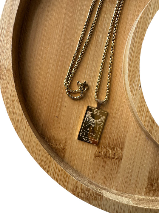 Necklace The Sun - Gold
