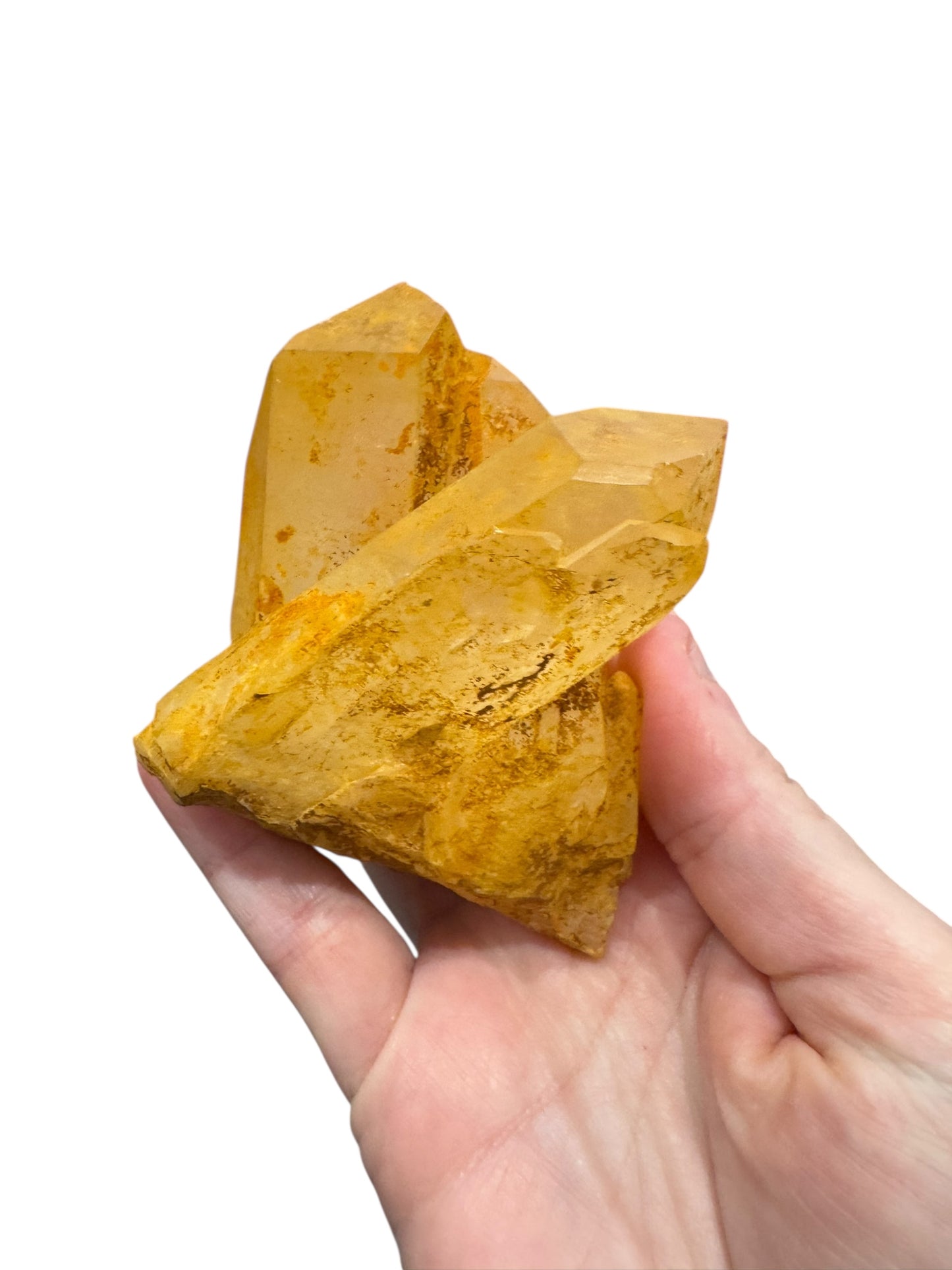 Tangerine Quartz Cluster (Sm)