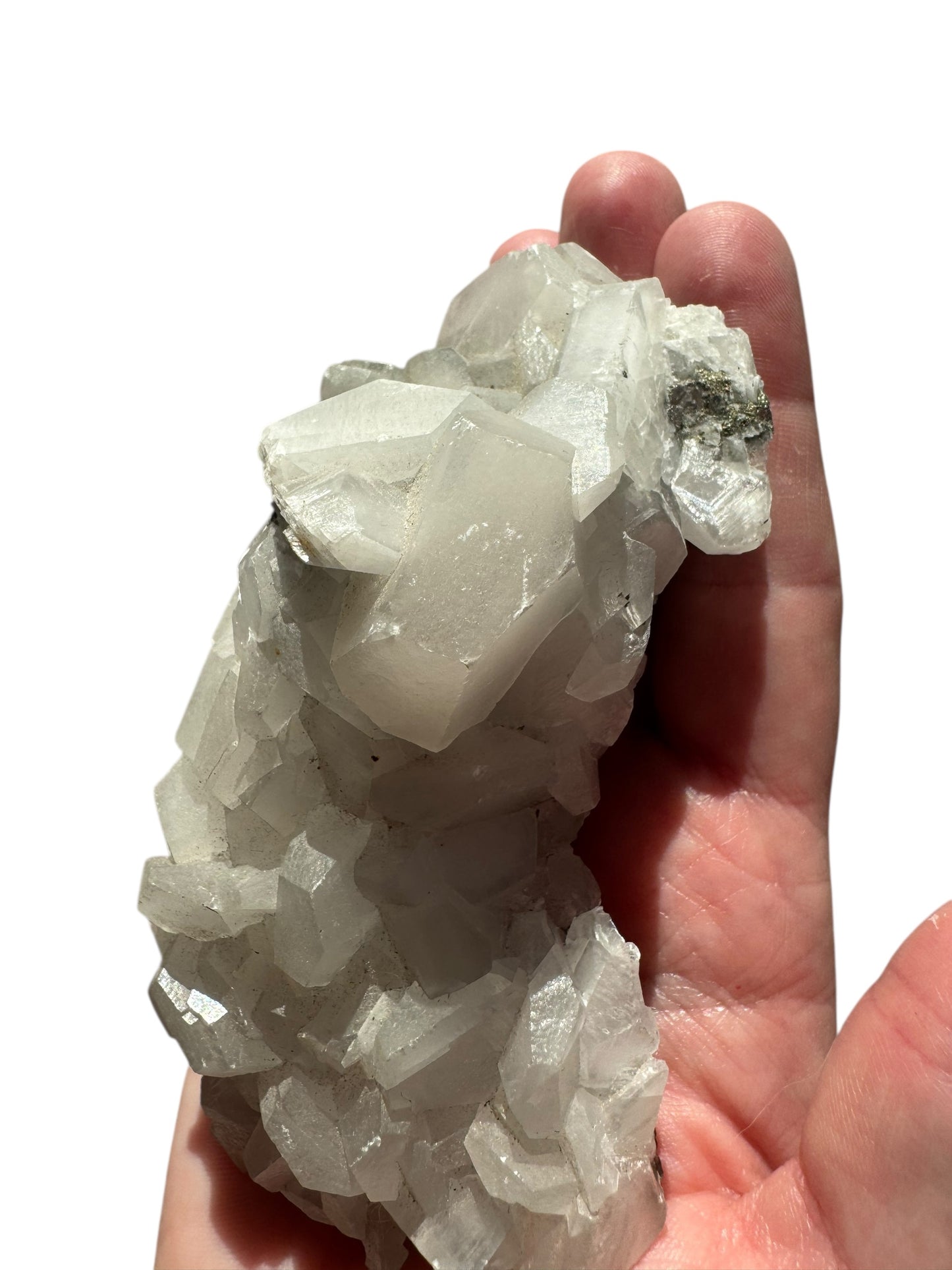 Quartz with Pyrite Inclusion
