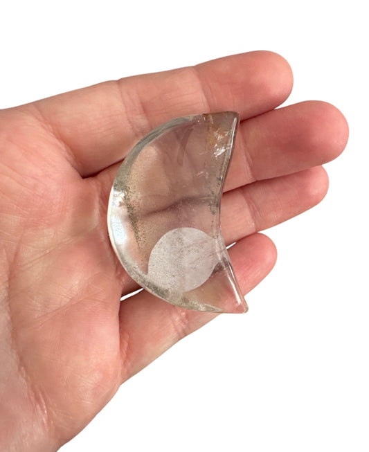 Clear Quartz Moon