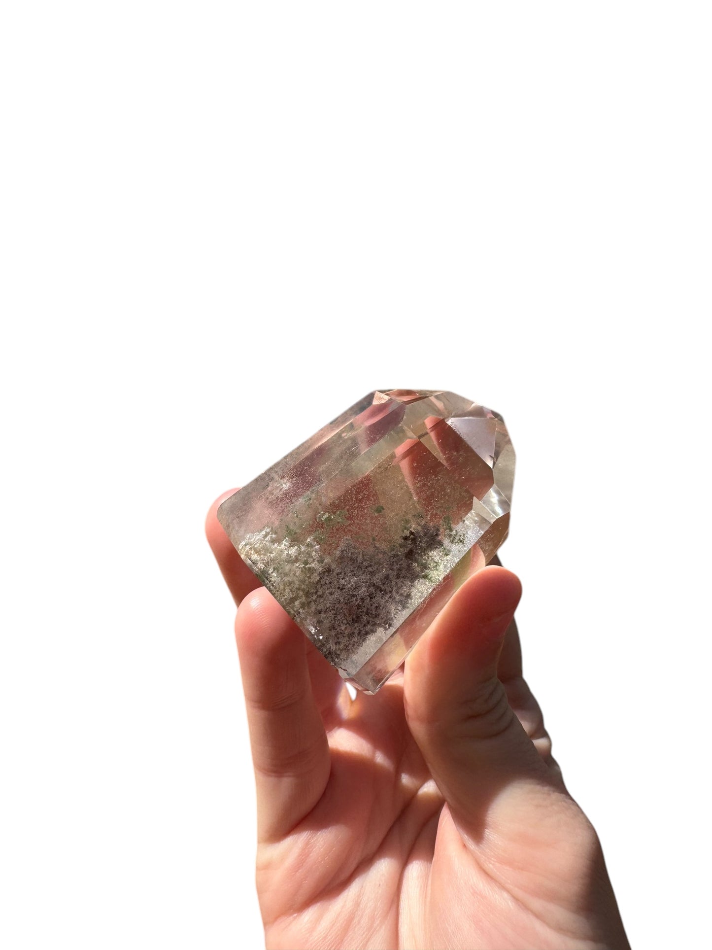 Included Clear Quartz Point