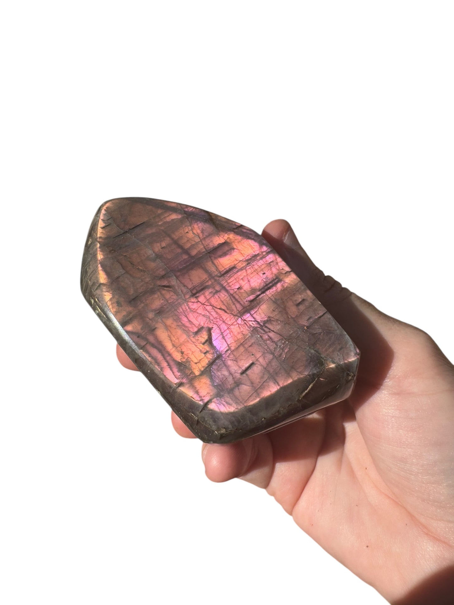 Labradorite Freeform (pink)