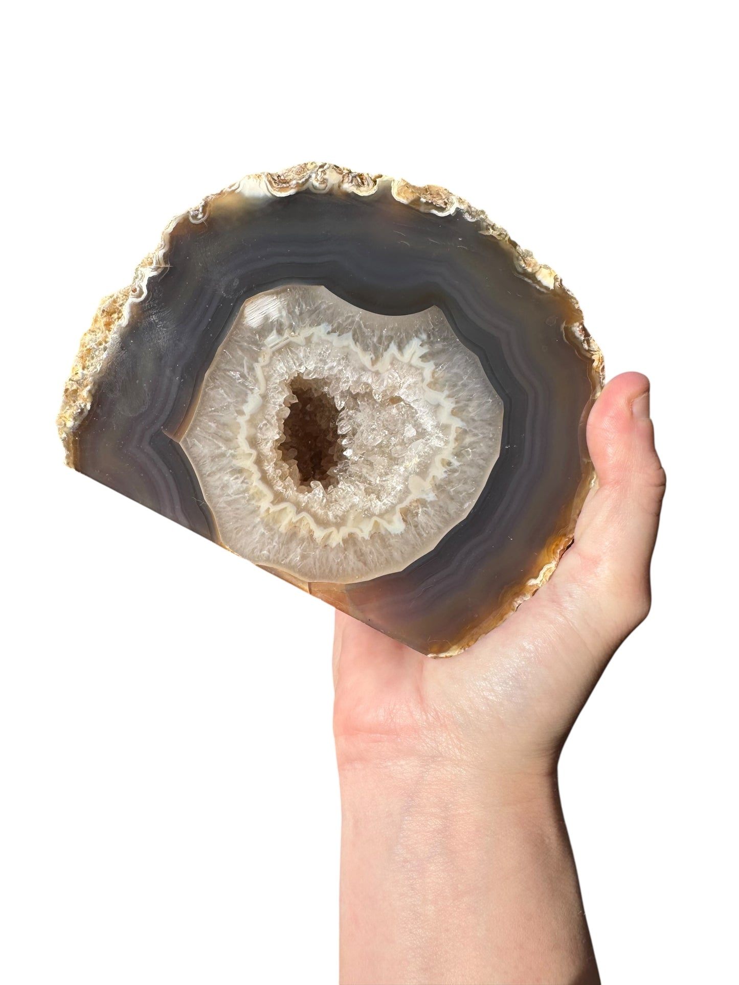 Agate Druzy Geode