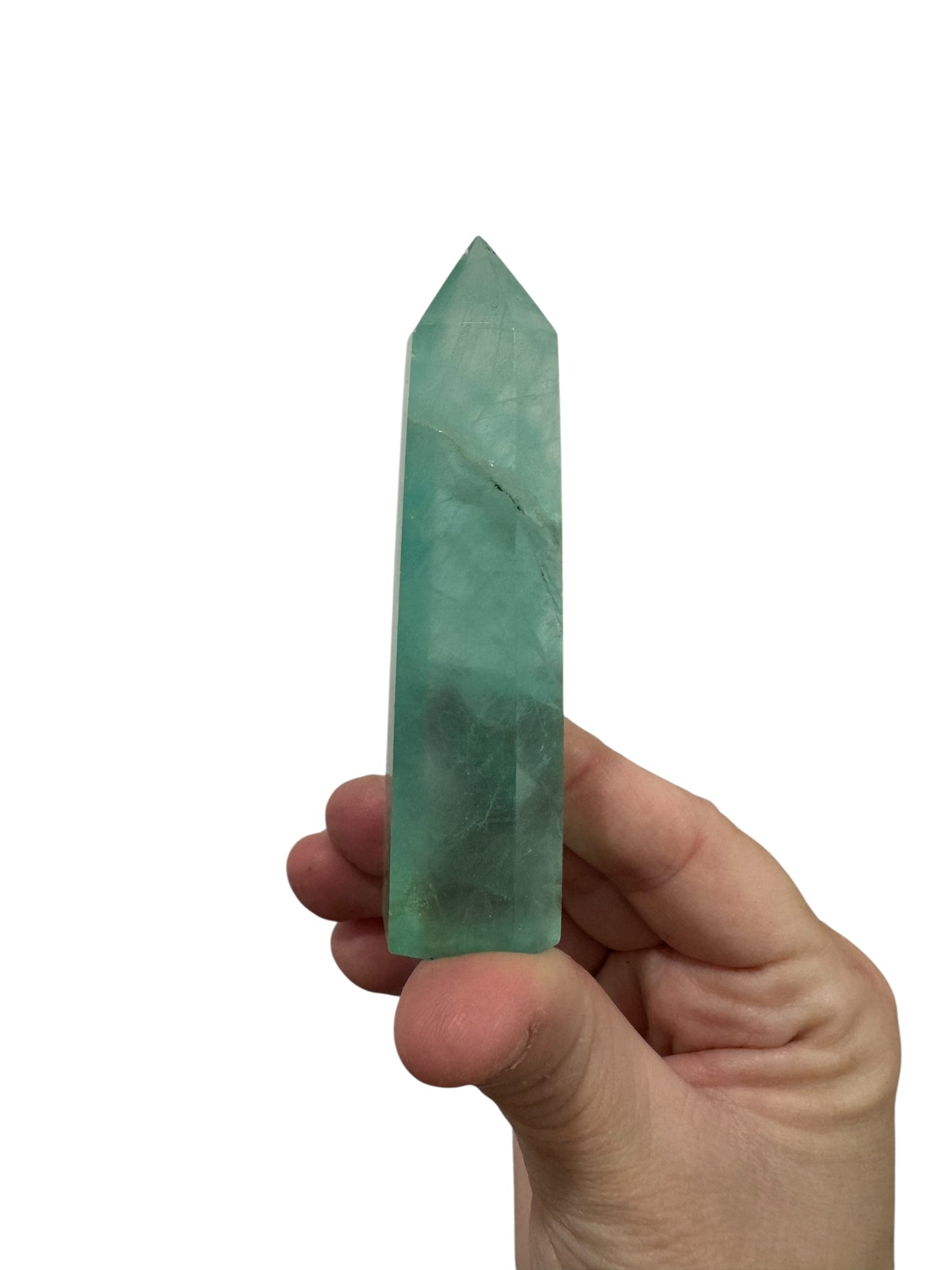 Green Fluorite Tower (A)
