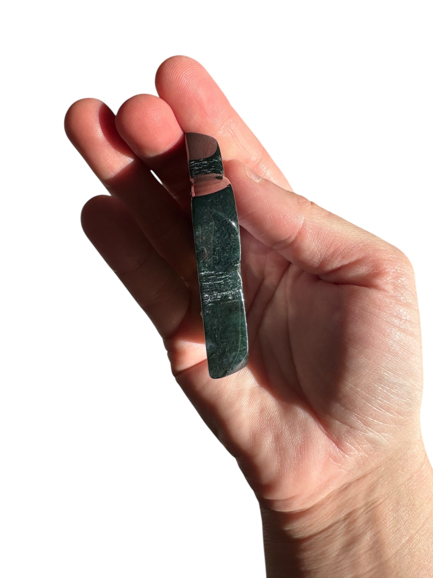 Moss Agate Star