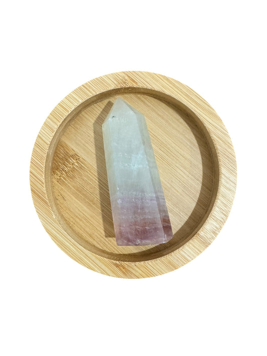 Rainbow Fluorite Tower (A)