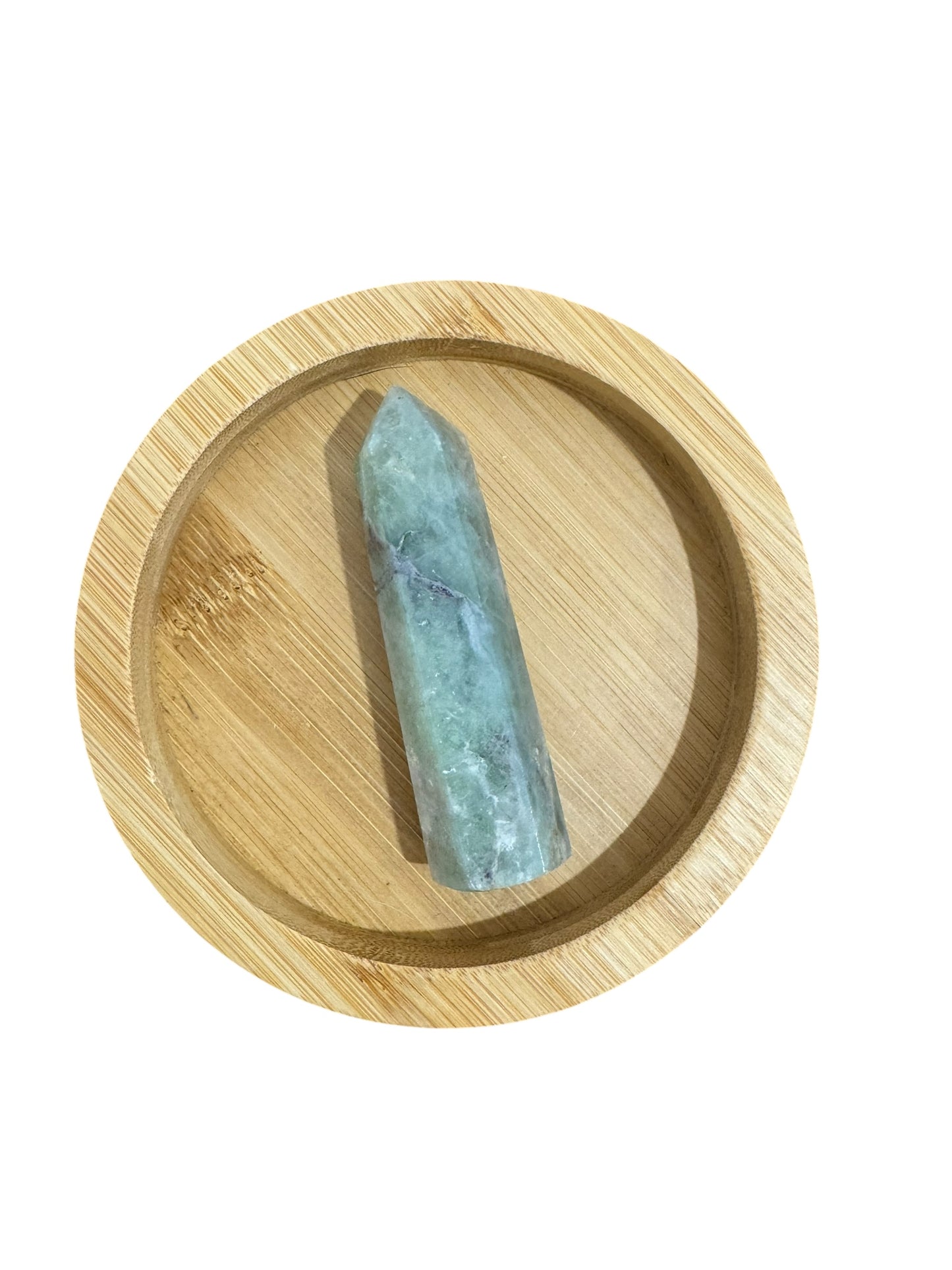 Rainbow Fluorite Tower (B)