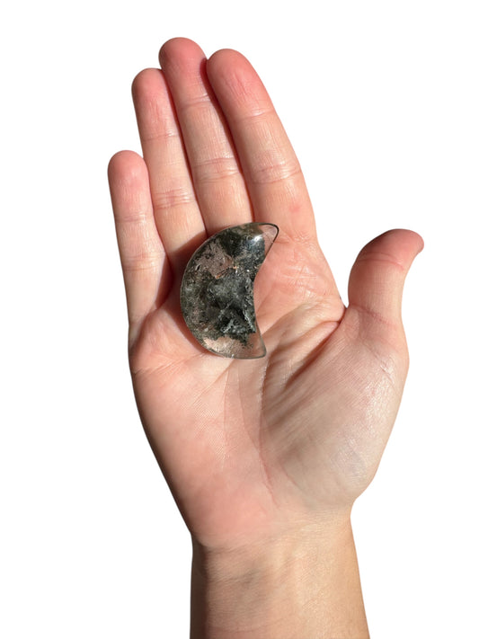 Garden Quartz Moon (Sm)