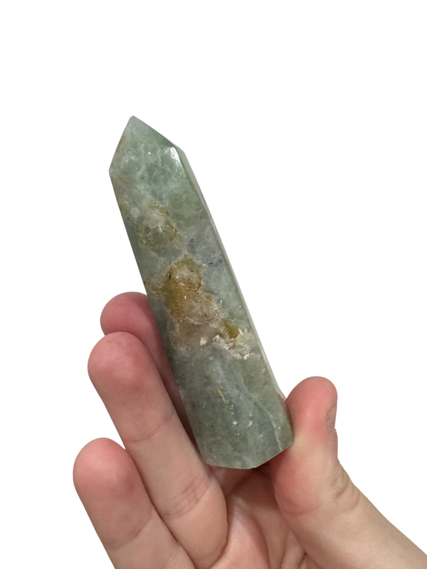 Rainbow Fluorite Tower (B)