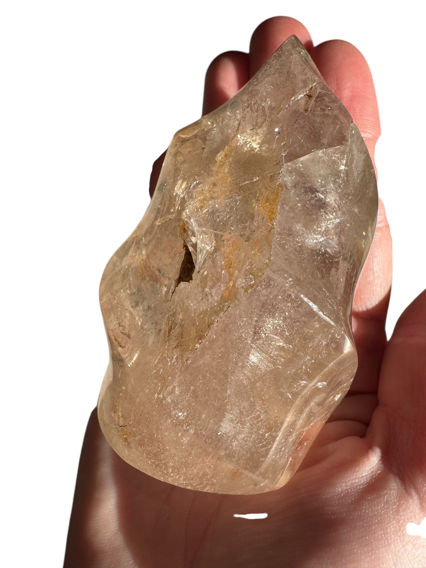 Clear Quartz Flame (B)