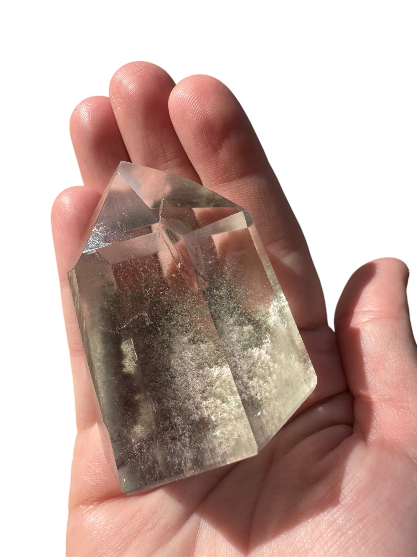 Included Clear Quartz Point