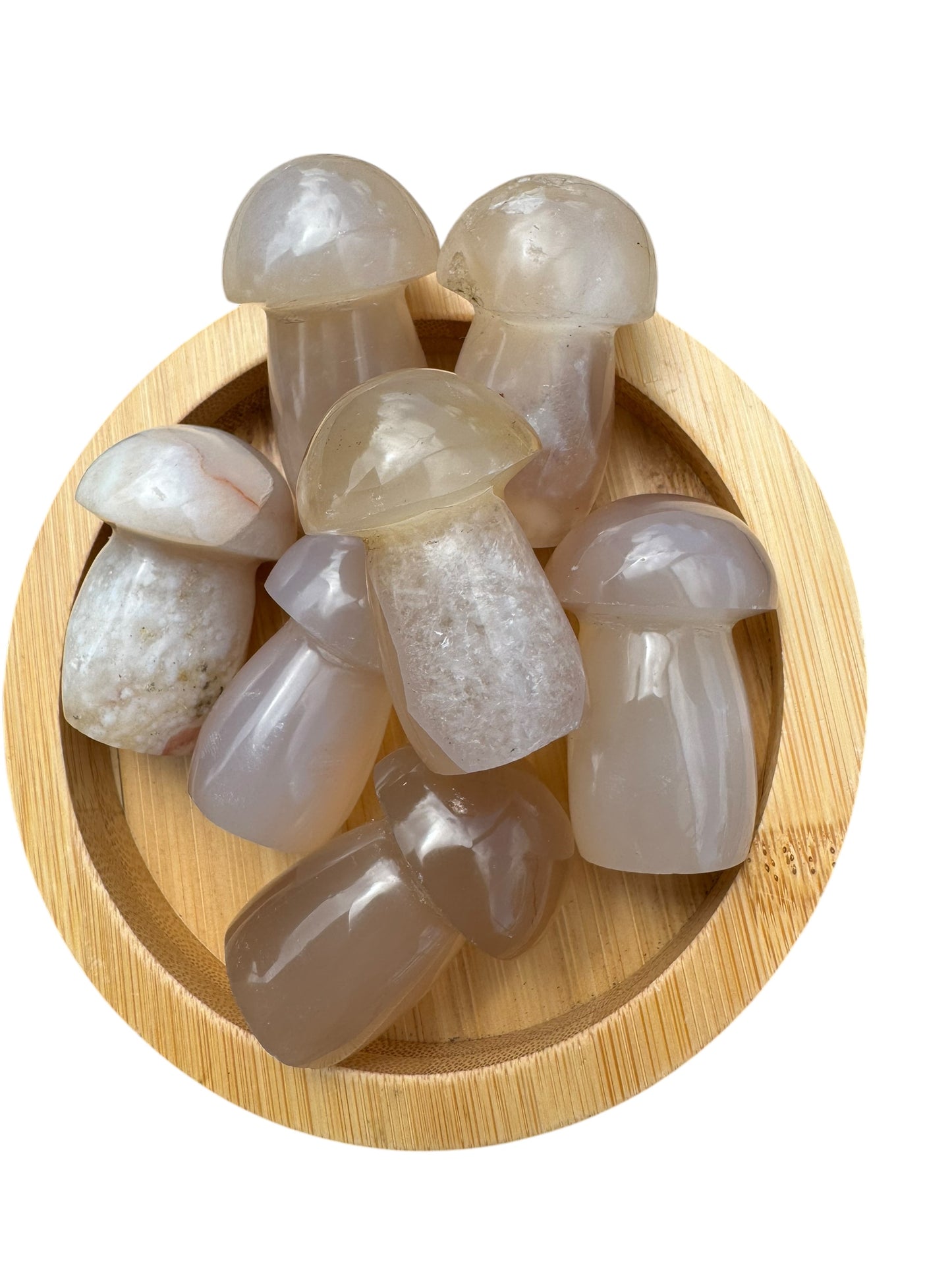 Flower Agate Mushroom