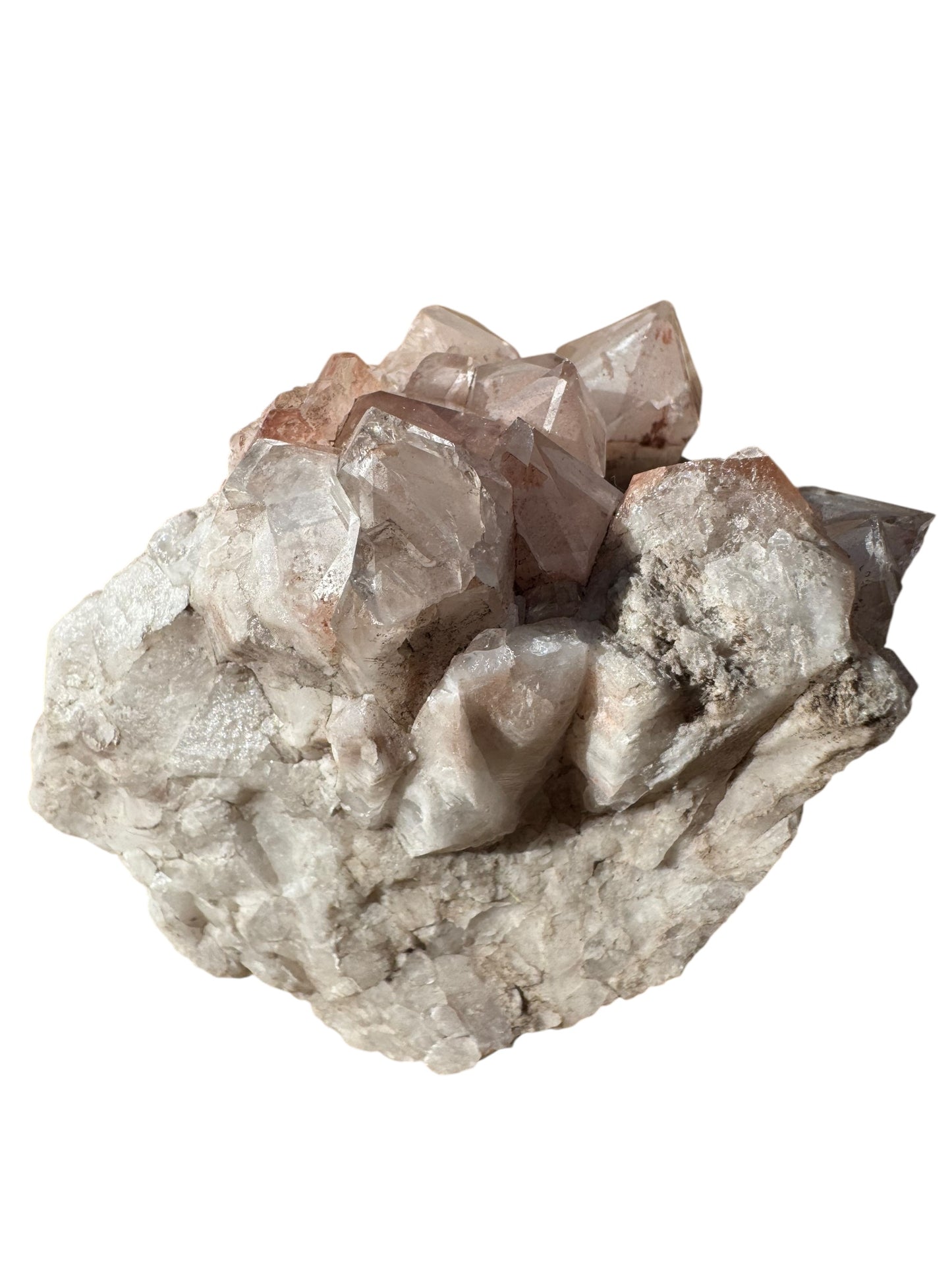 Pink Quartz Cluster