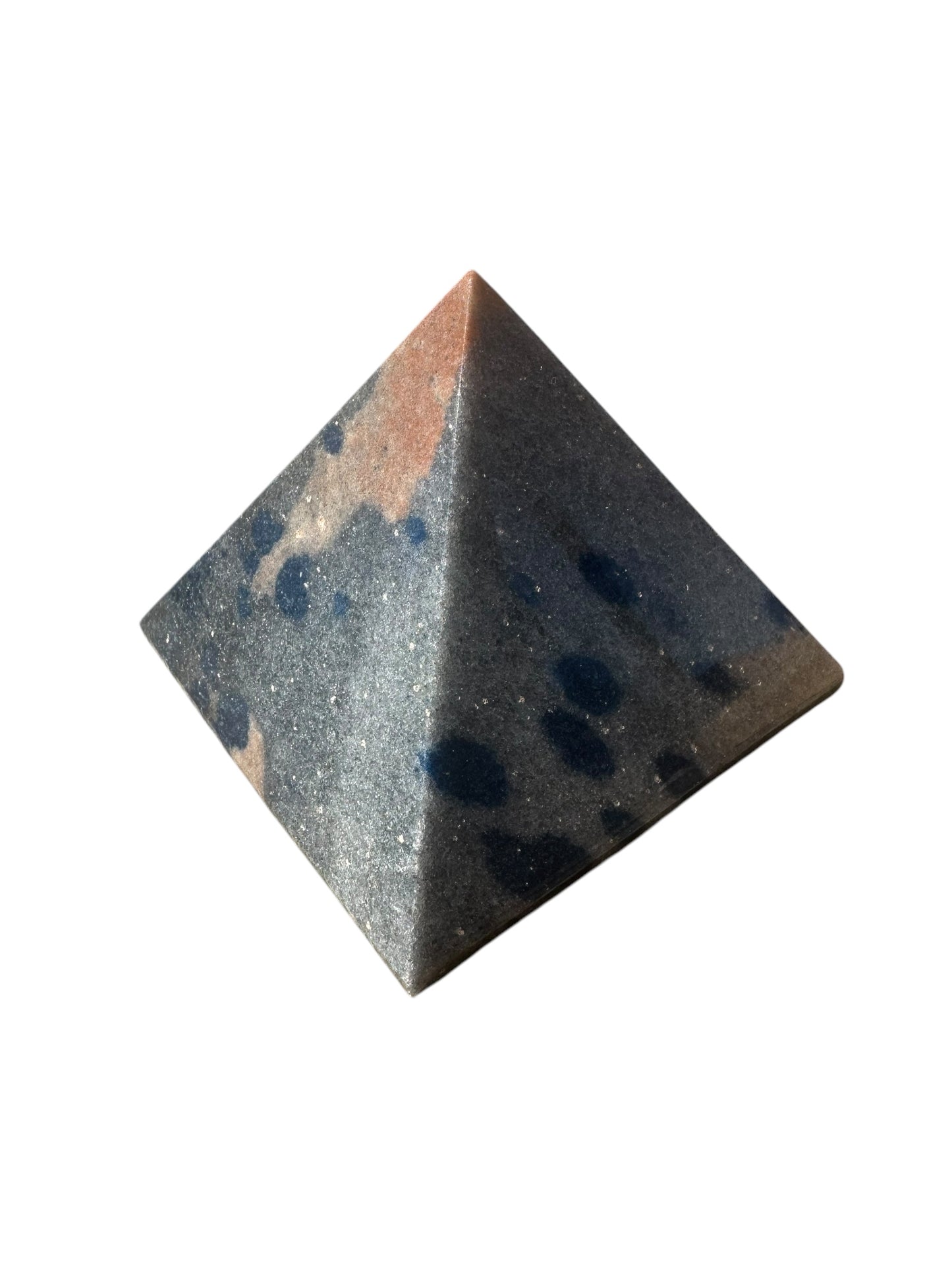 Apatite in Cleavelandite Pyramid