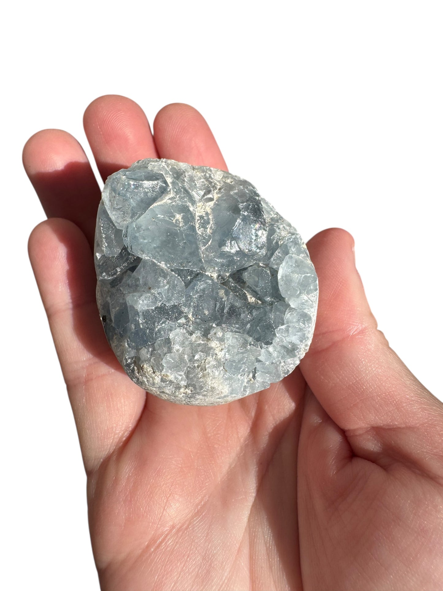 Blue Celestite Egg (Small)