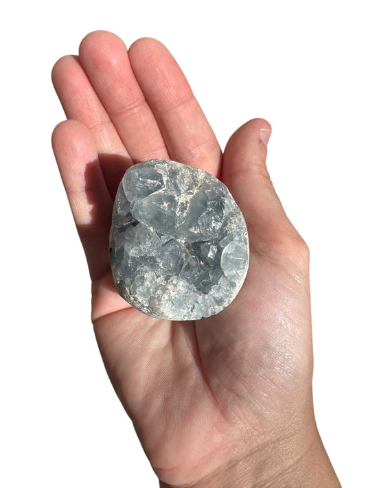 Blue Celestite Egg (Small)