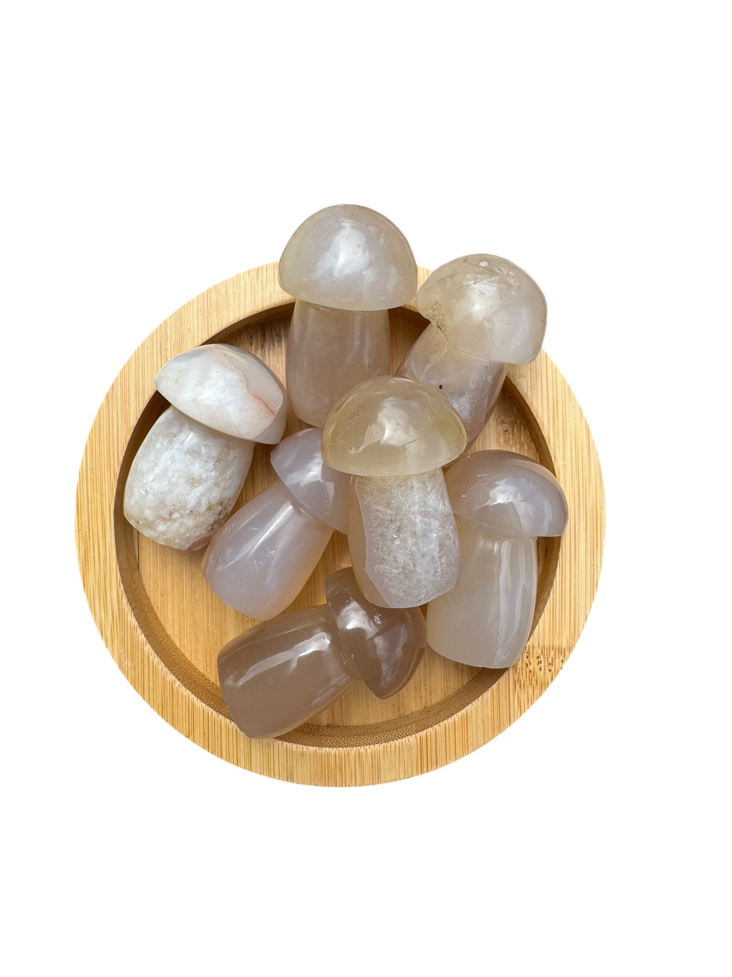 Flower Agate Mushroom