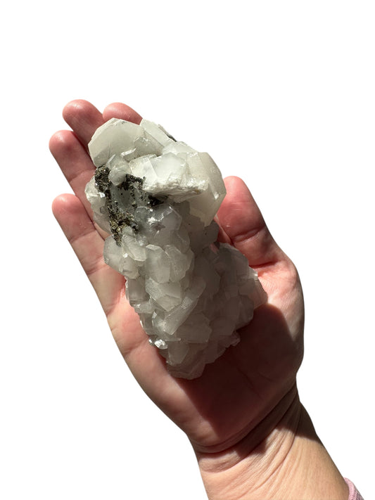 Quartz with Pyrite Inclusion