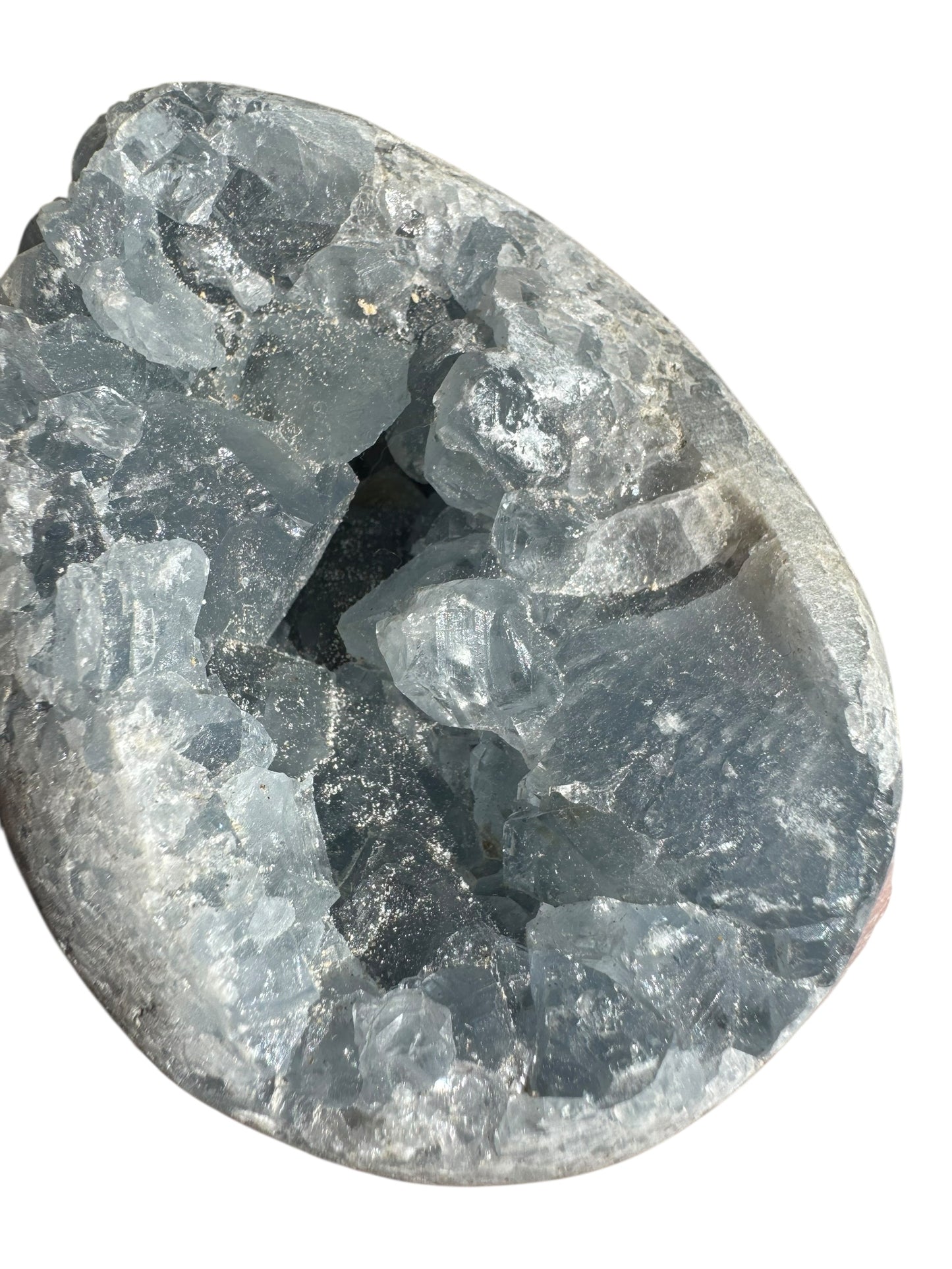 Blue Celestite Egg