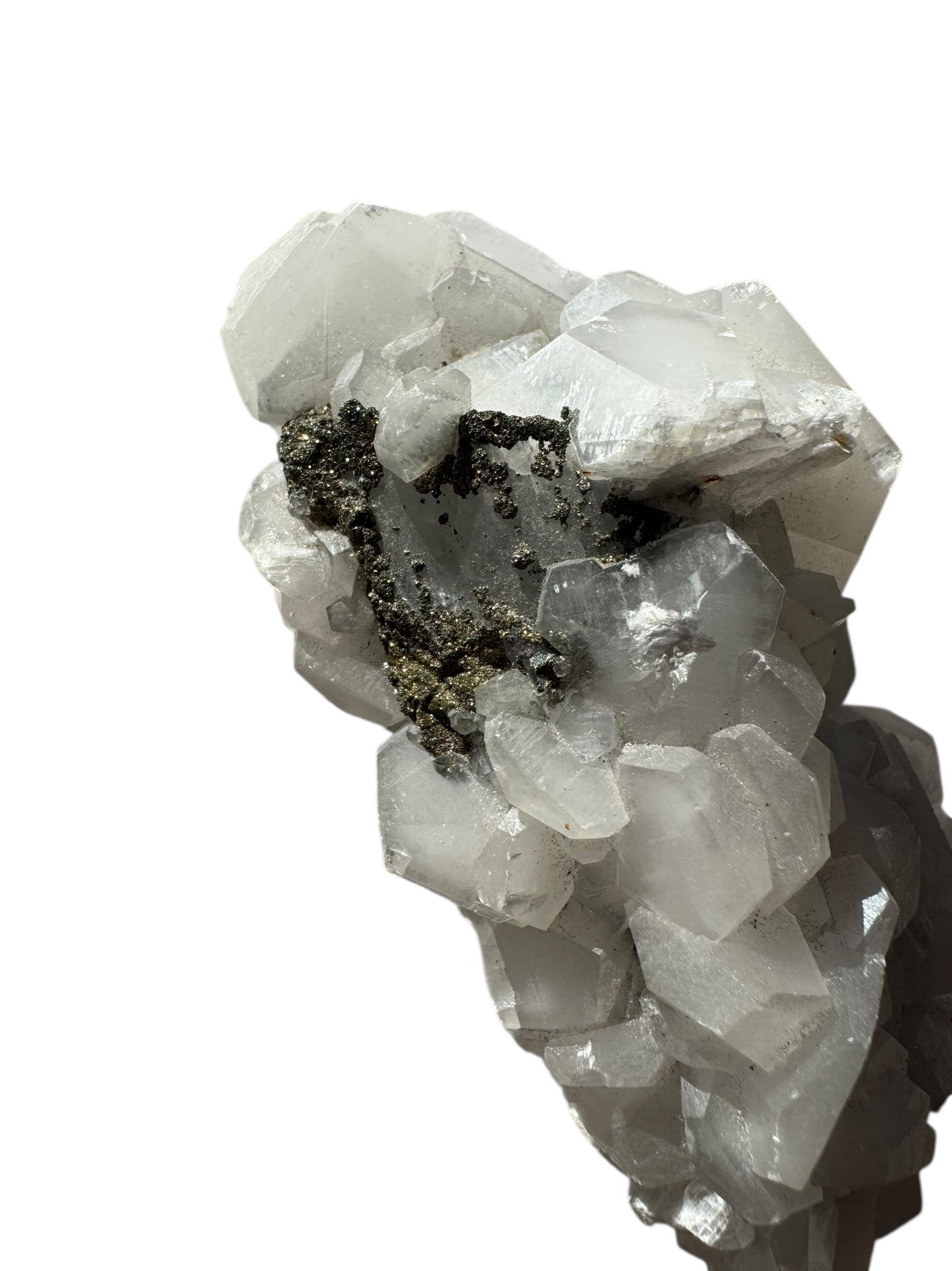 Quartz with Pyrite Inclusion