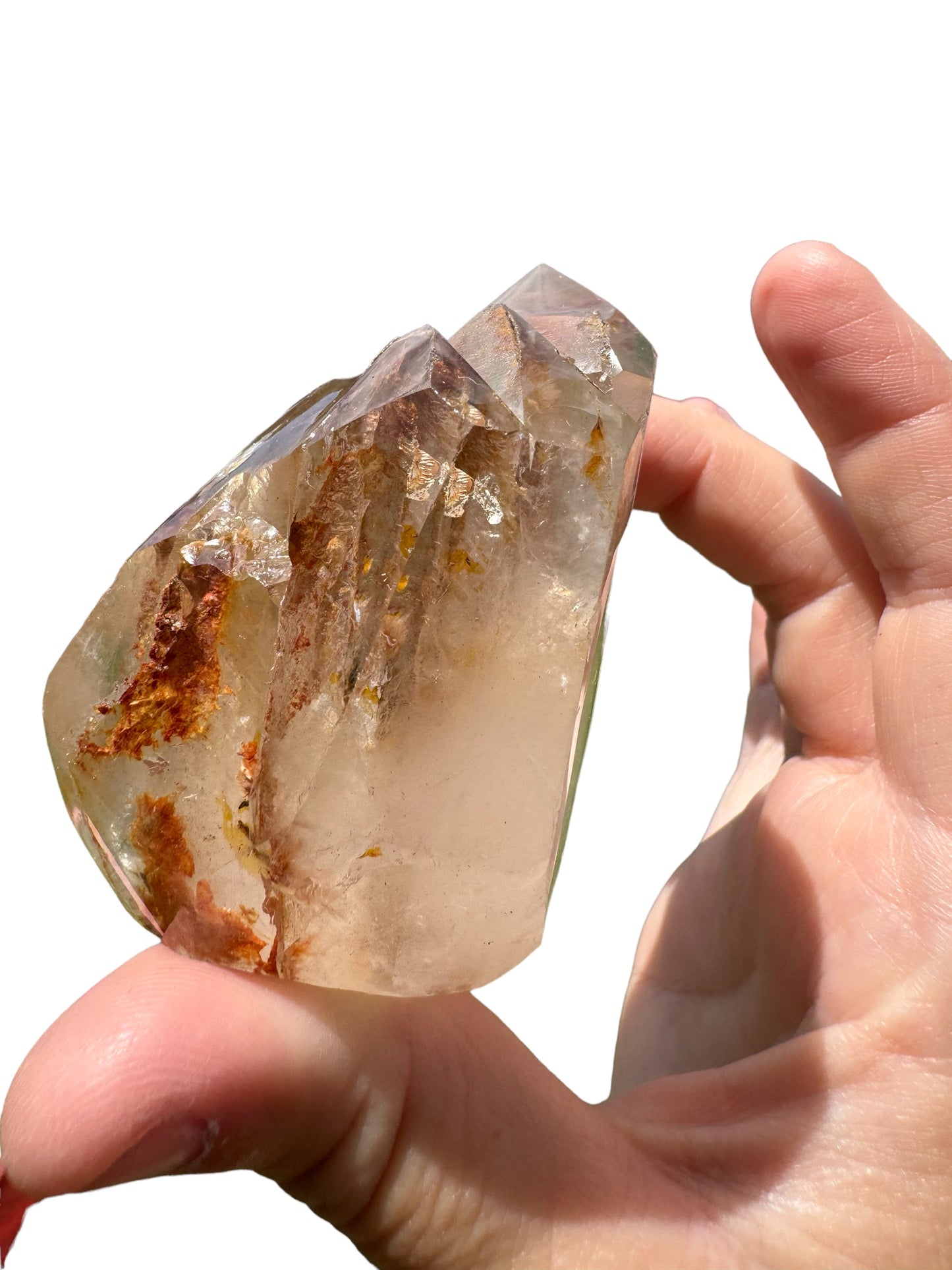 Included Quartz Cluster Points