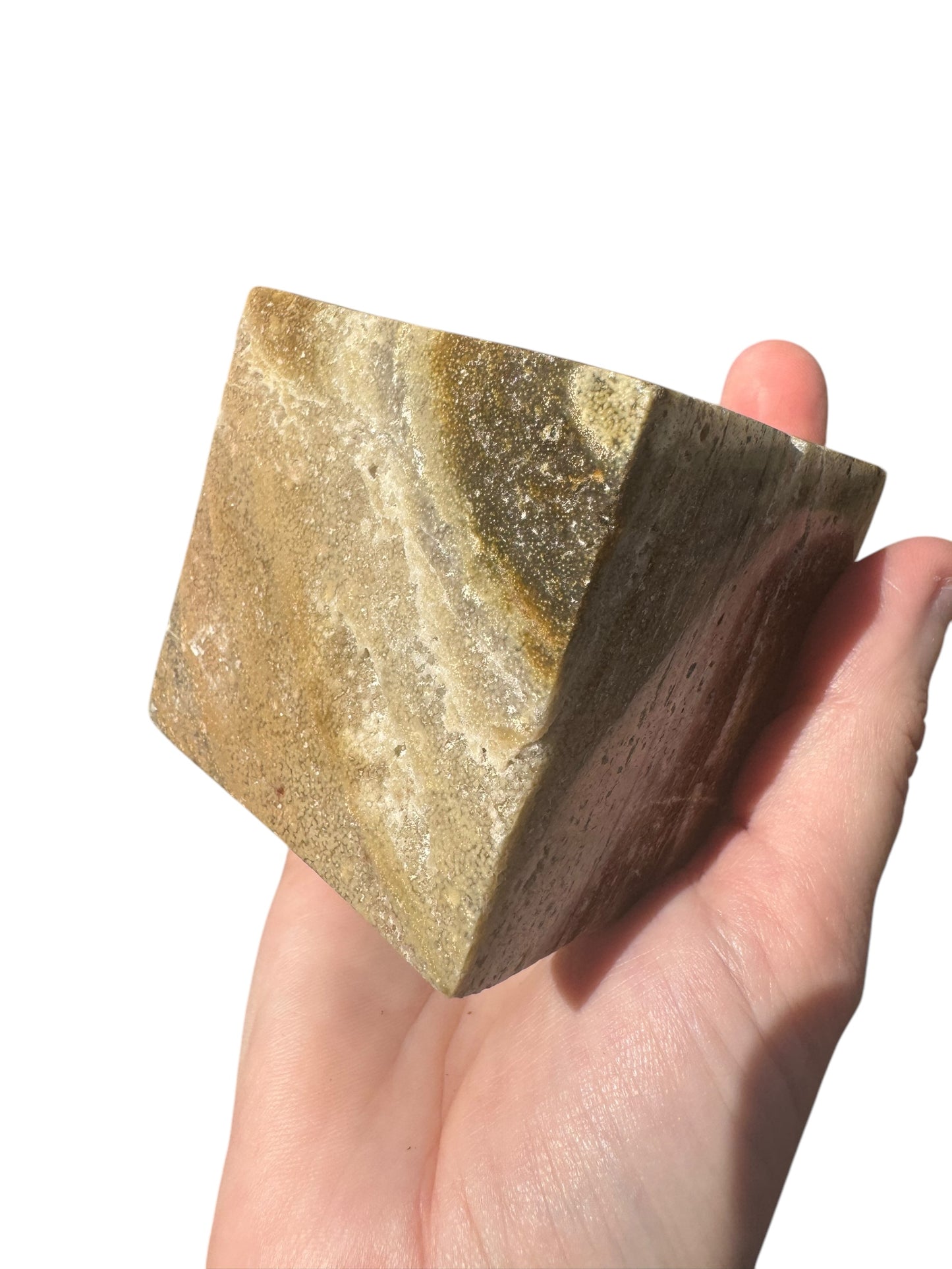 Ocean Jasper Cube