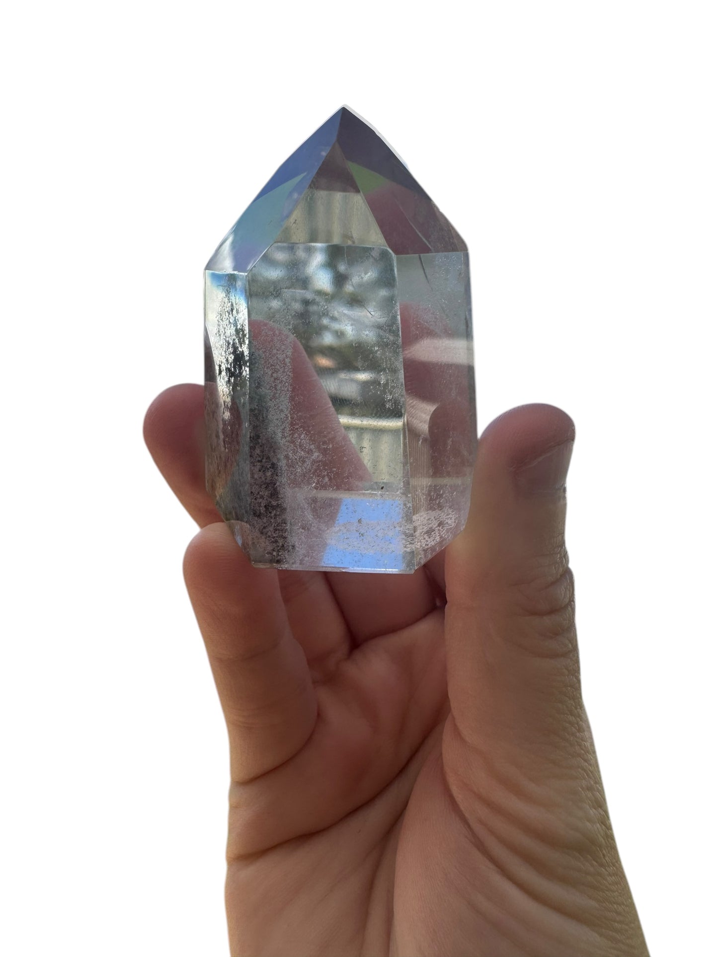 Included Clear Quartz Point