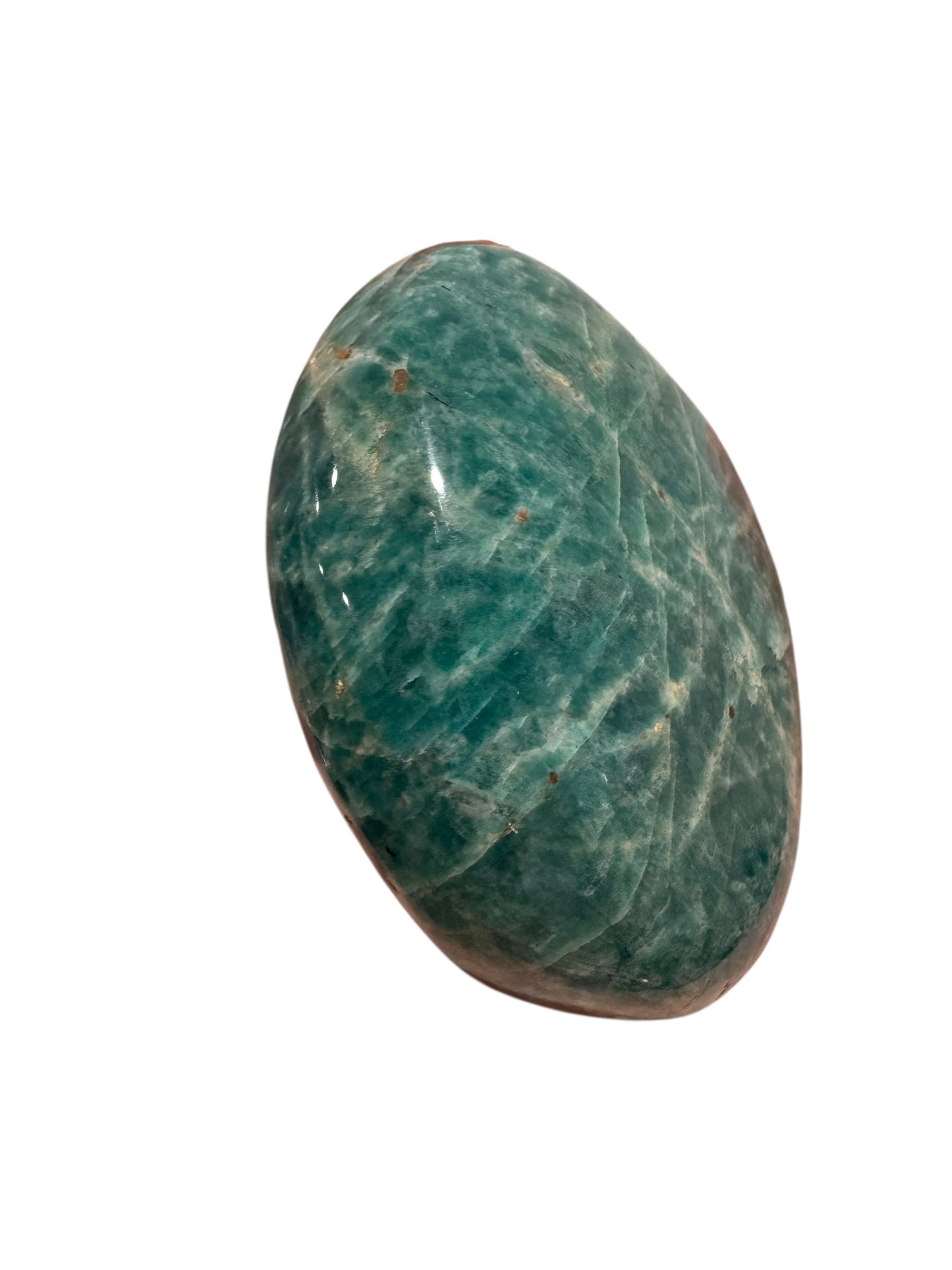 Amazonite Palm Stone - Large
