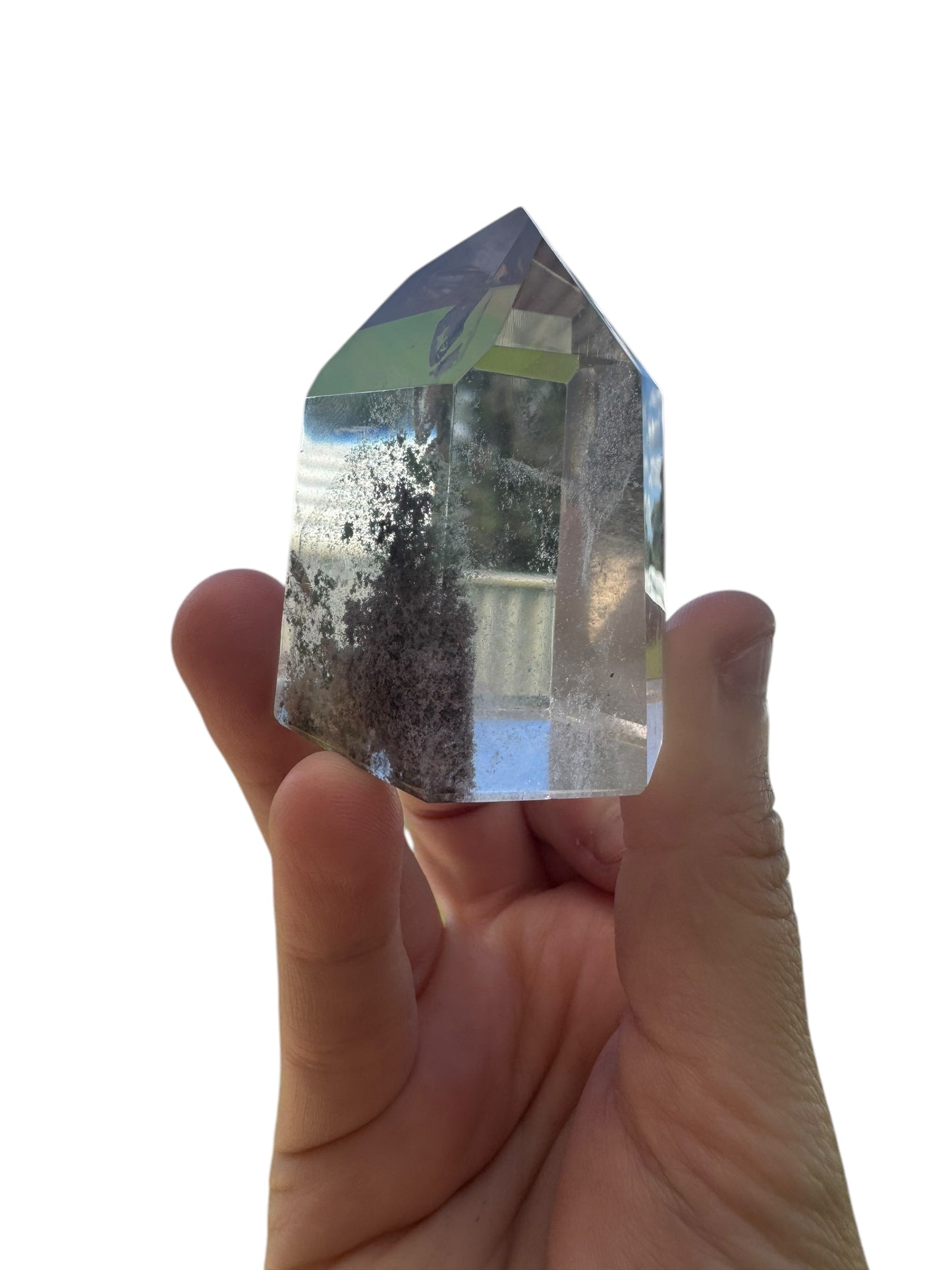 Included Clear Quartz Point