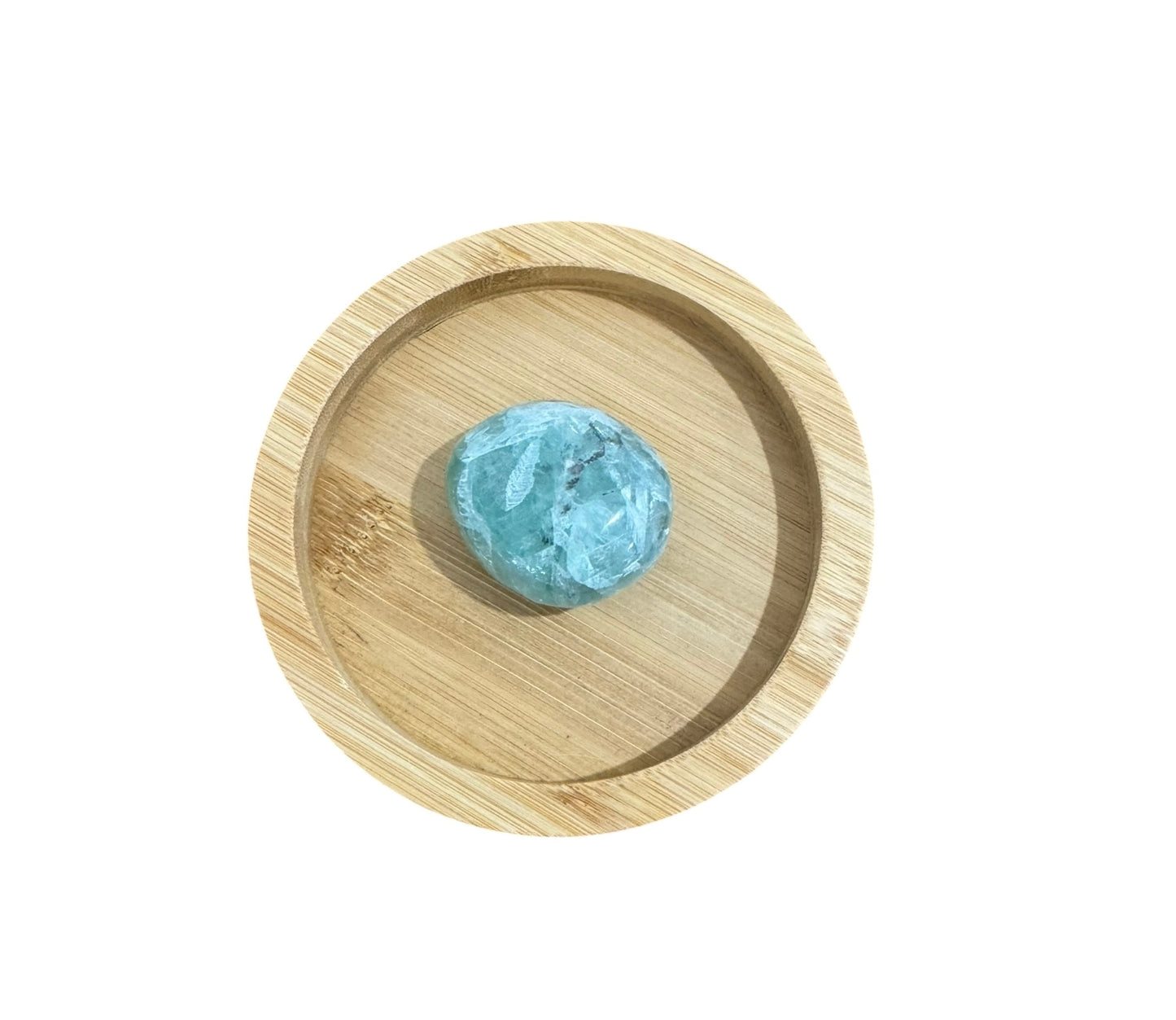 Green Fluorite palmstone (A)