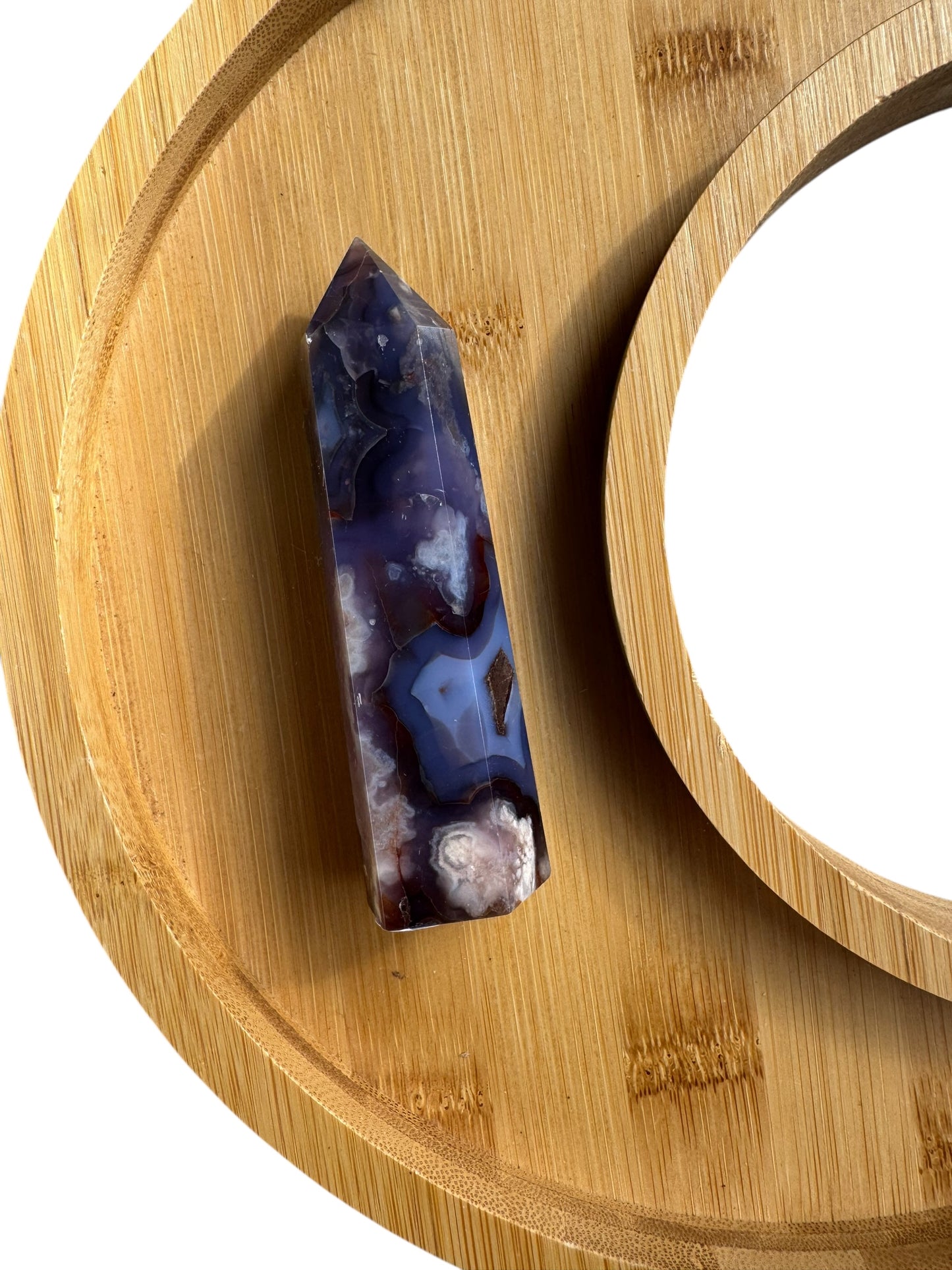 Blue Flower Agate (D)