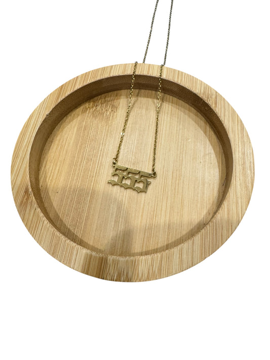 Angel Necklace (Gold) - “555”