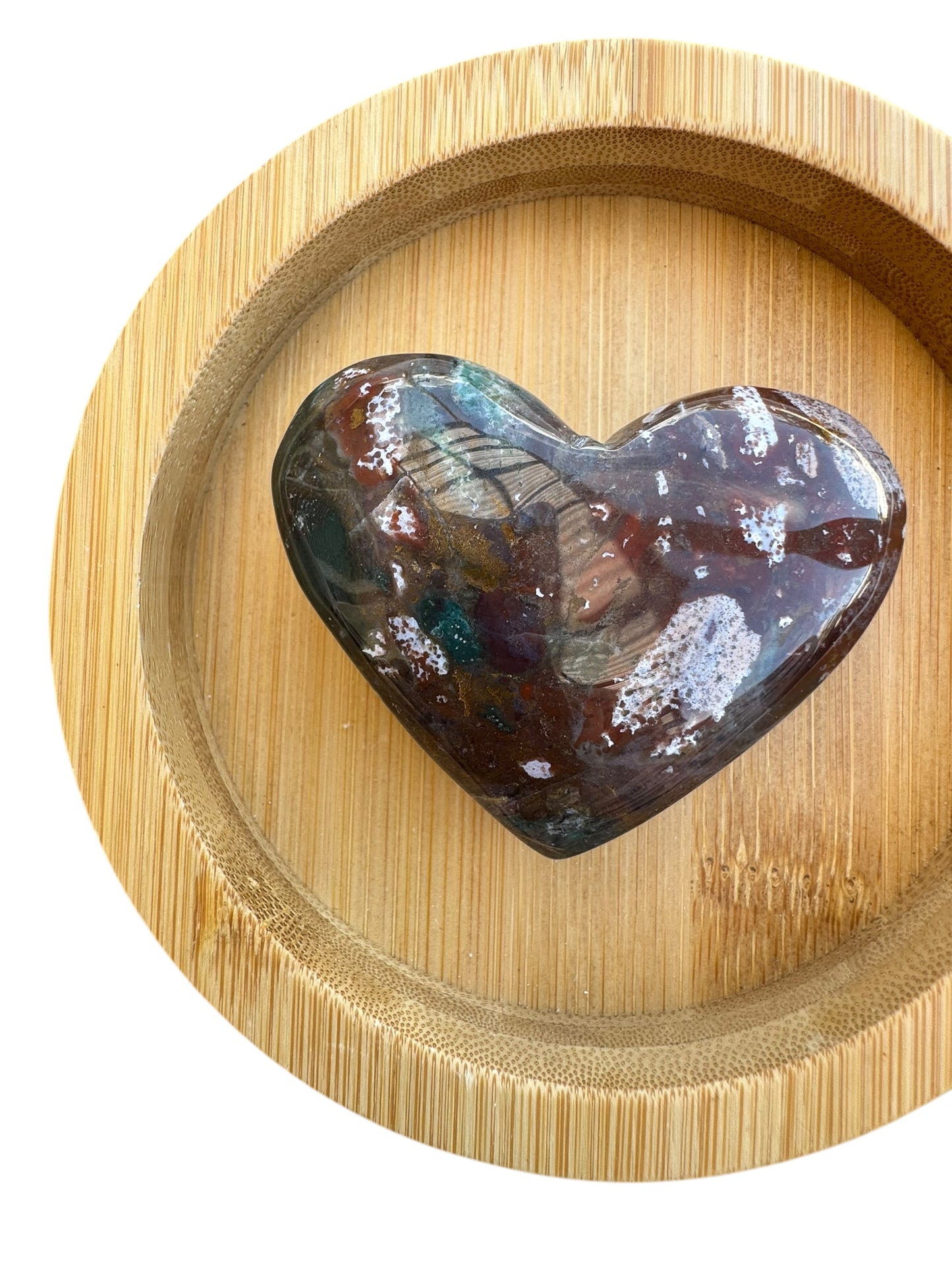 Ocean Jasper Heart