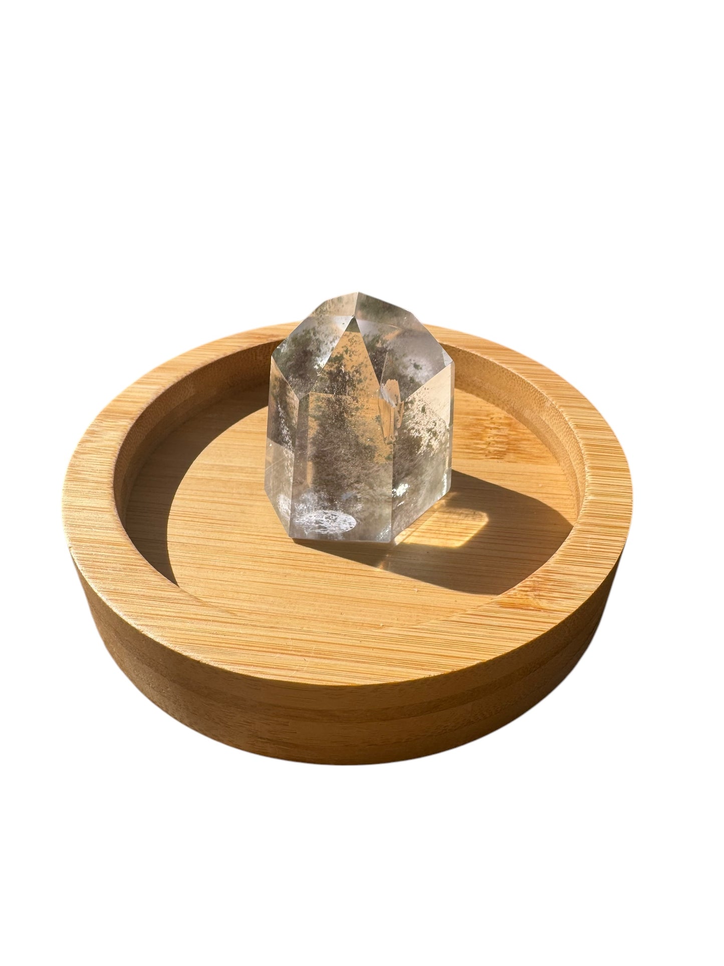 Included Clear Quartz Point