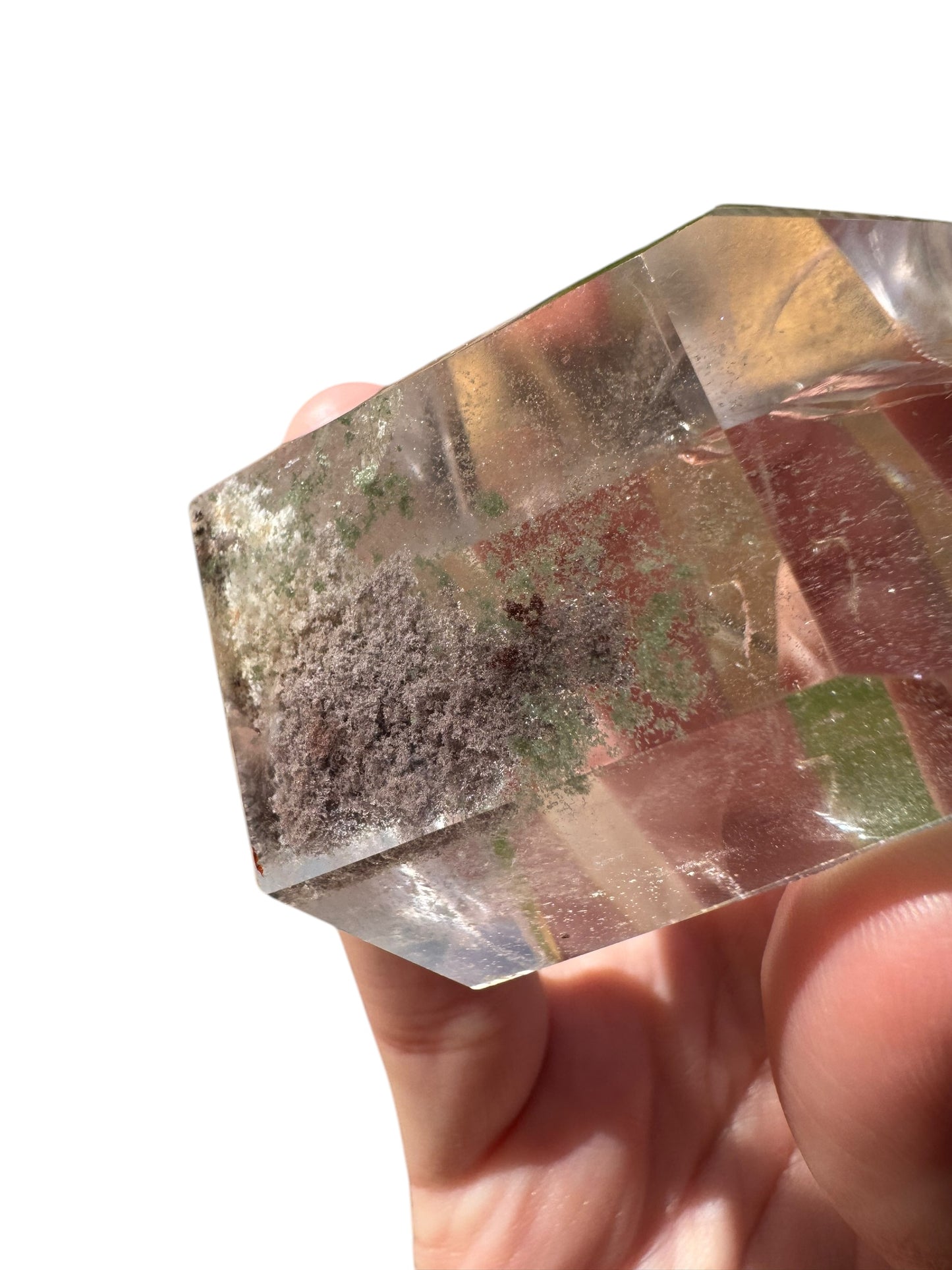 Included Clear Quartz Point