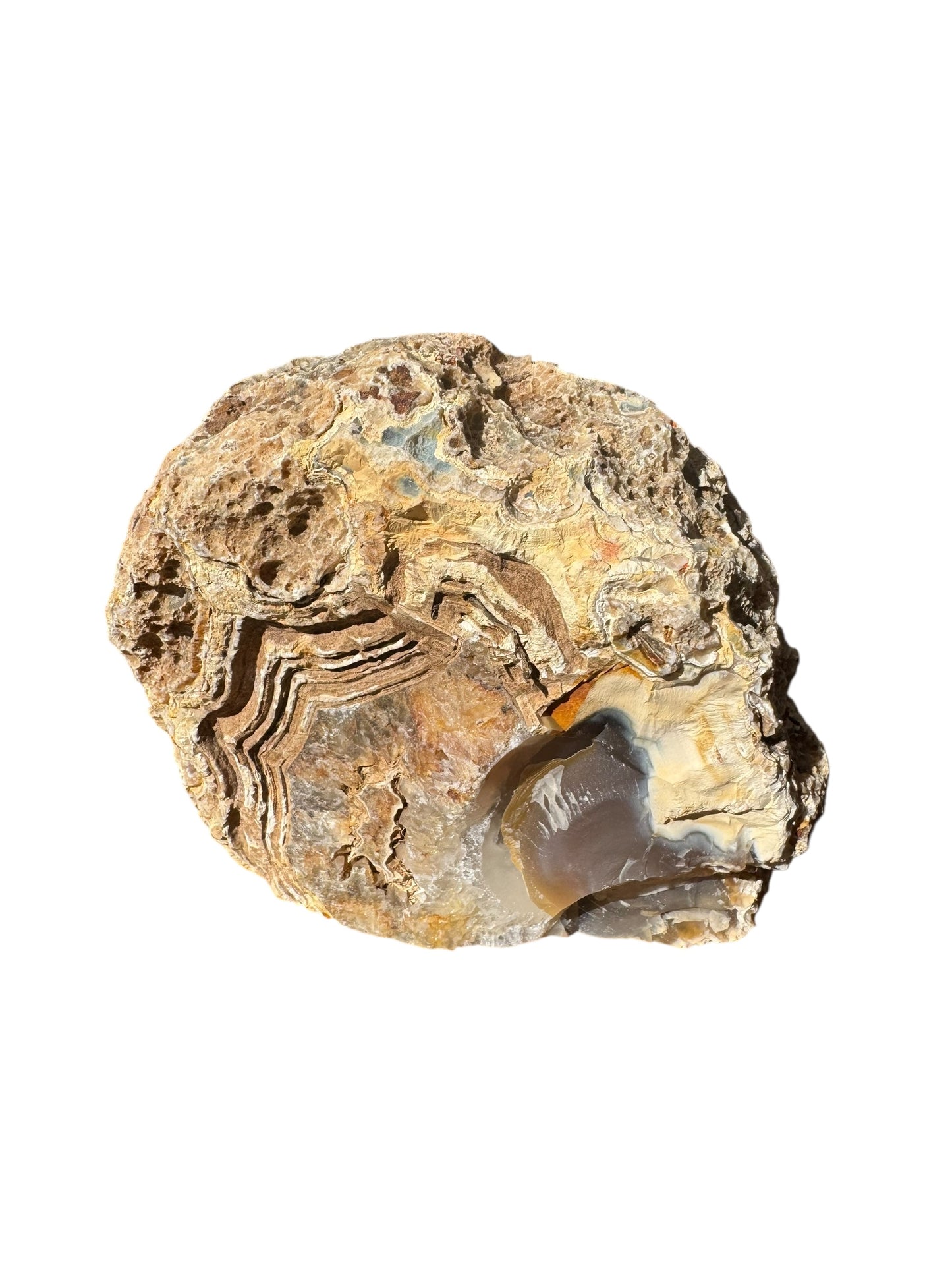 Agate Druzy Geode