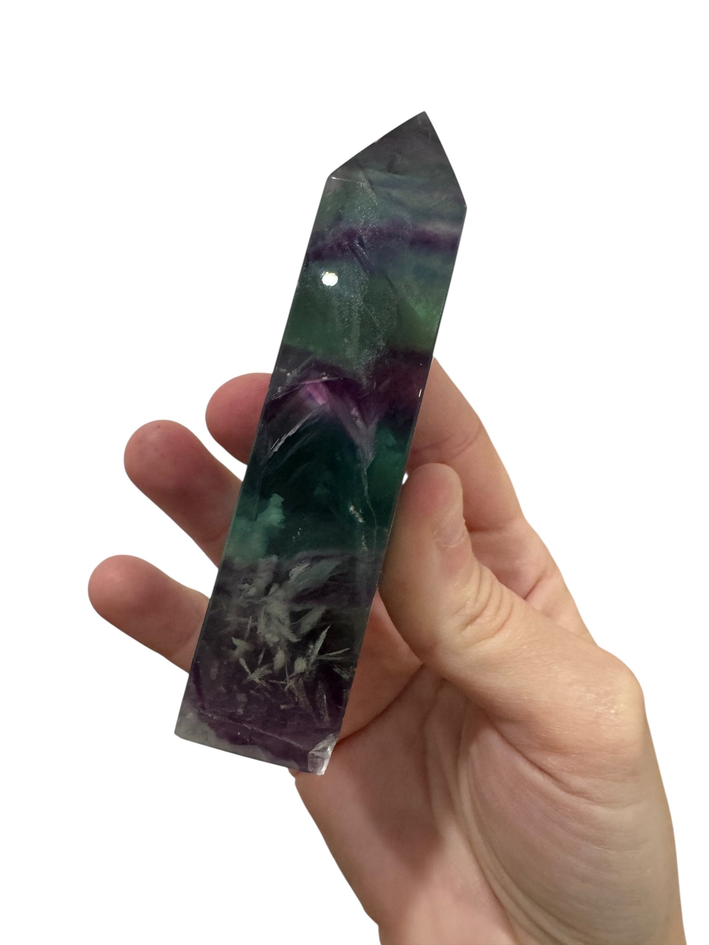 Fluorite feathered Point (WH)