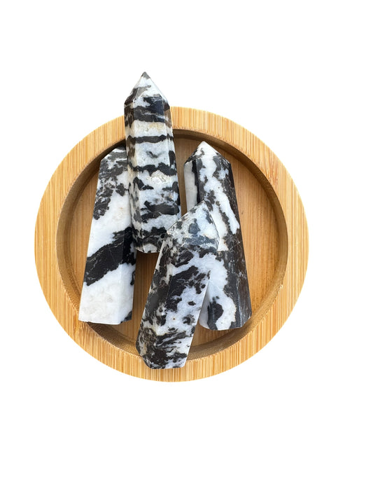 Zebra Marble Jasper Tower