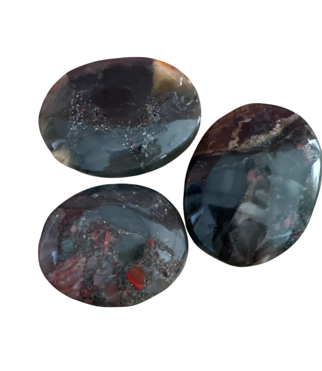 Bloodstone Palm Stone (L)
