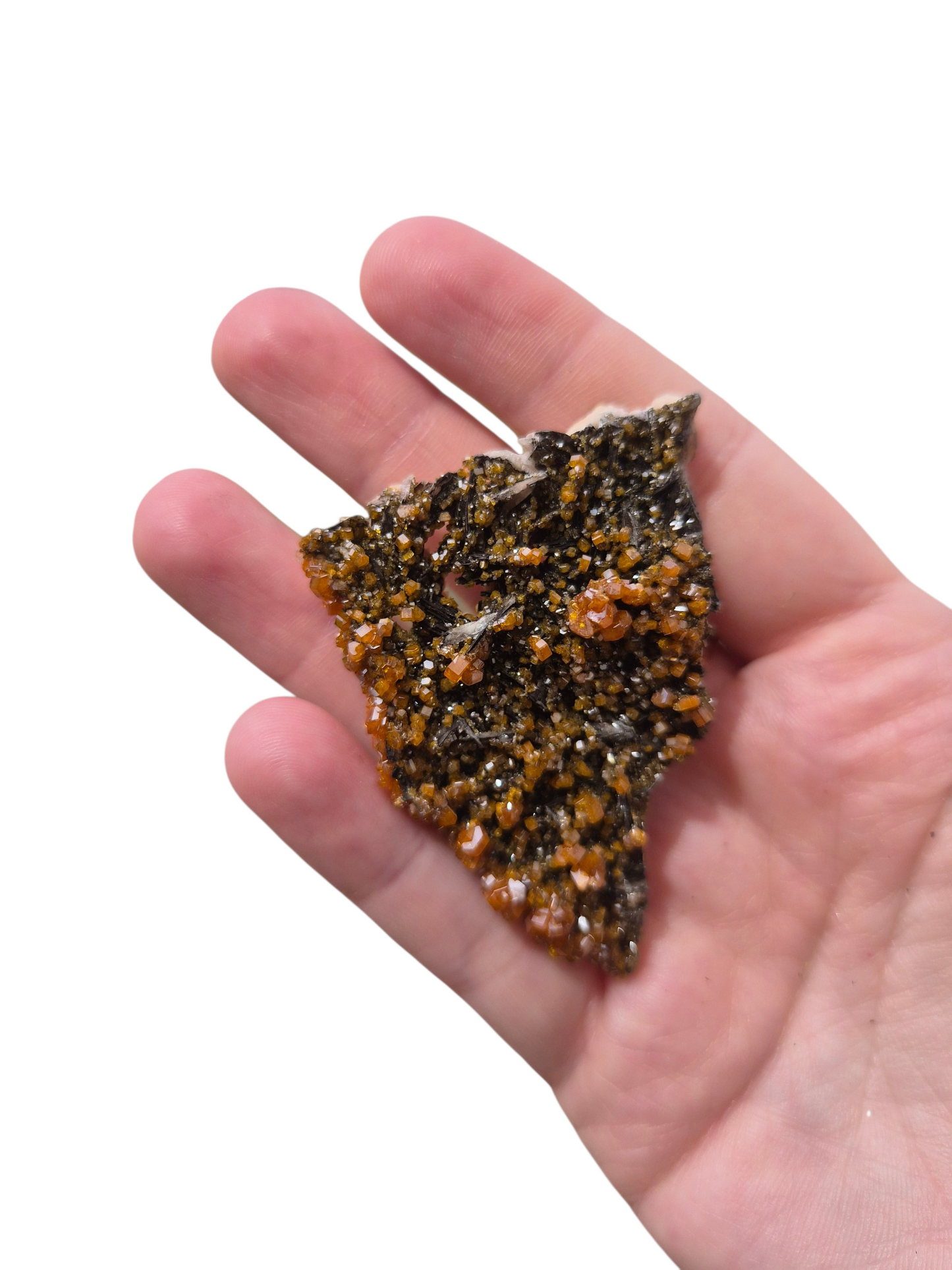 Vanadinite & Black Barite - Morocco 35