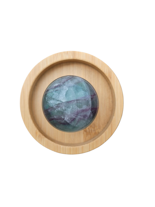 Rainbow Fluorite Sphere 468