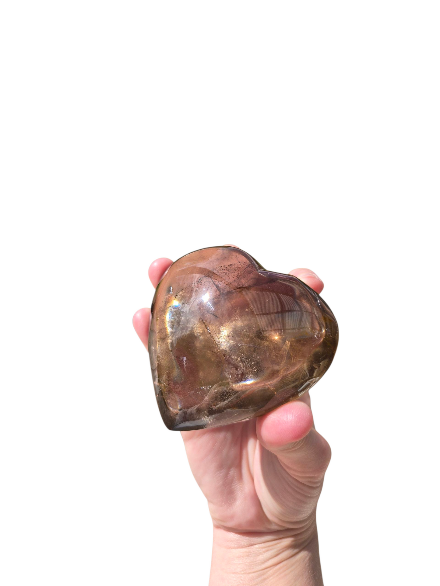 Smokey Quartz Heart