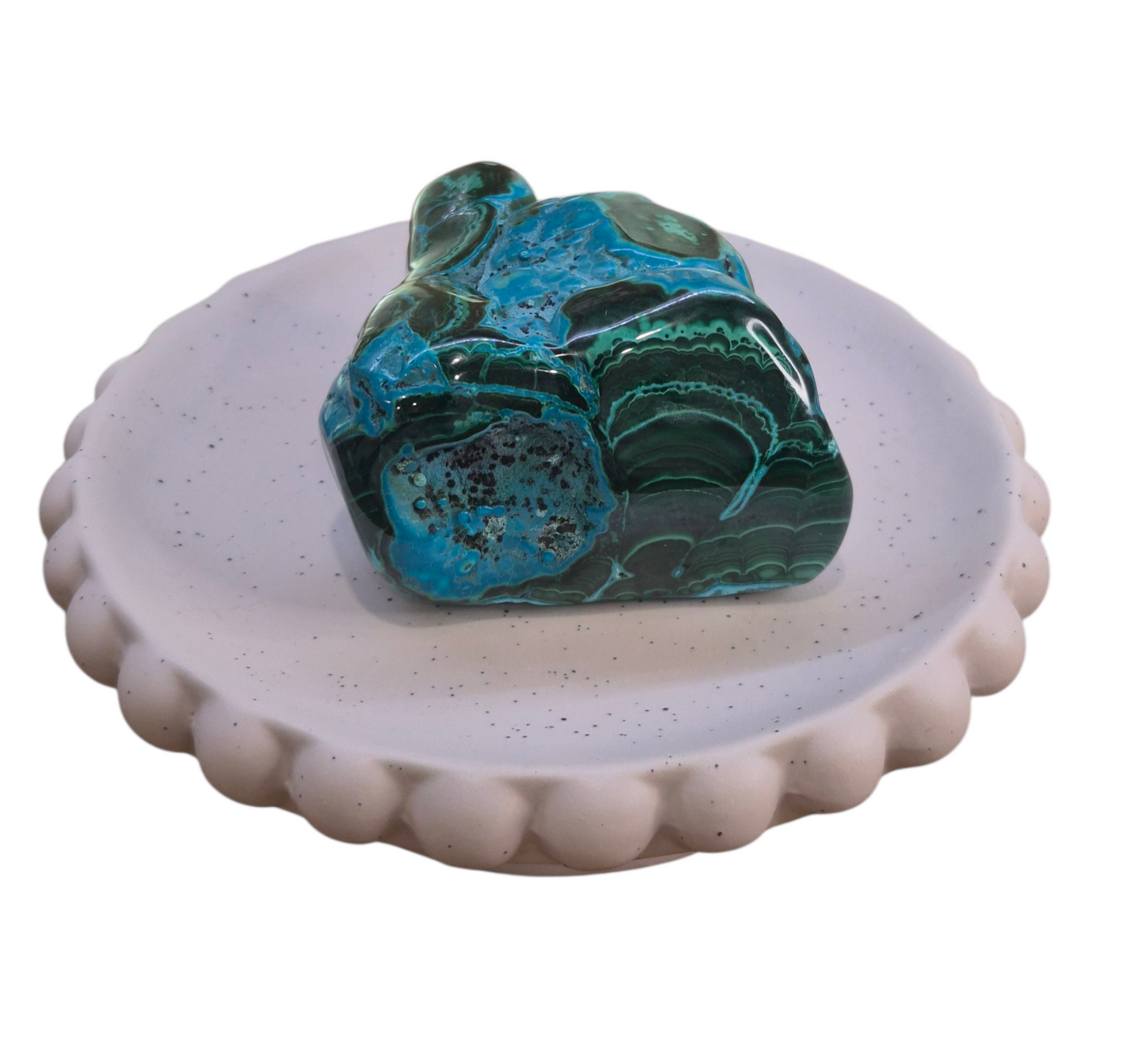 Malachite and Chrysocolla Freeform 437