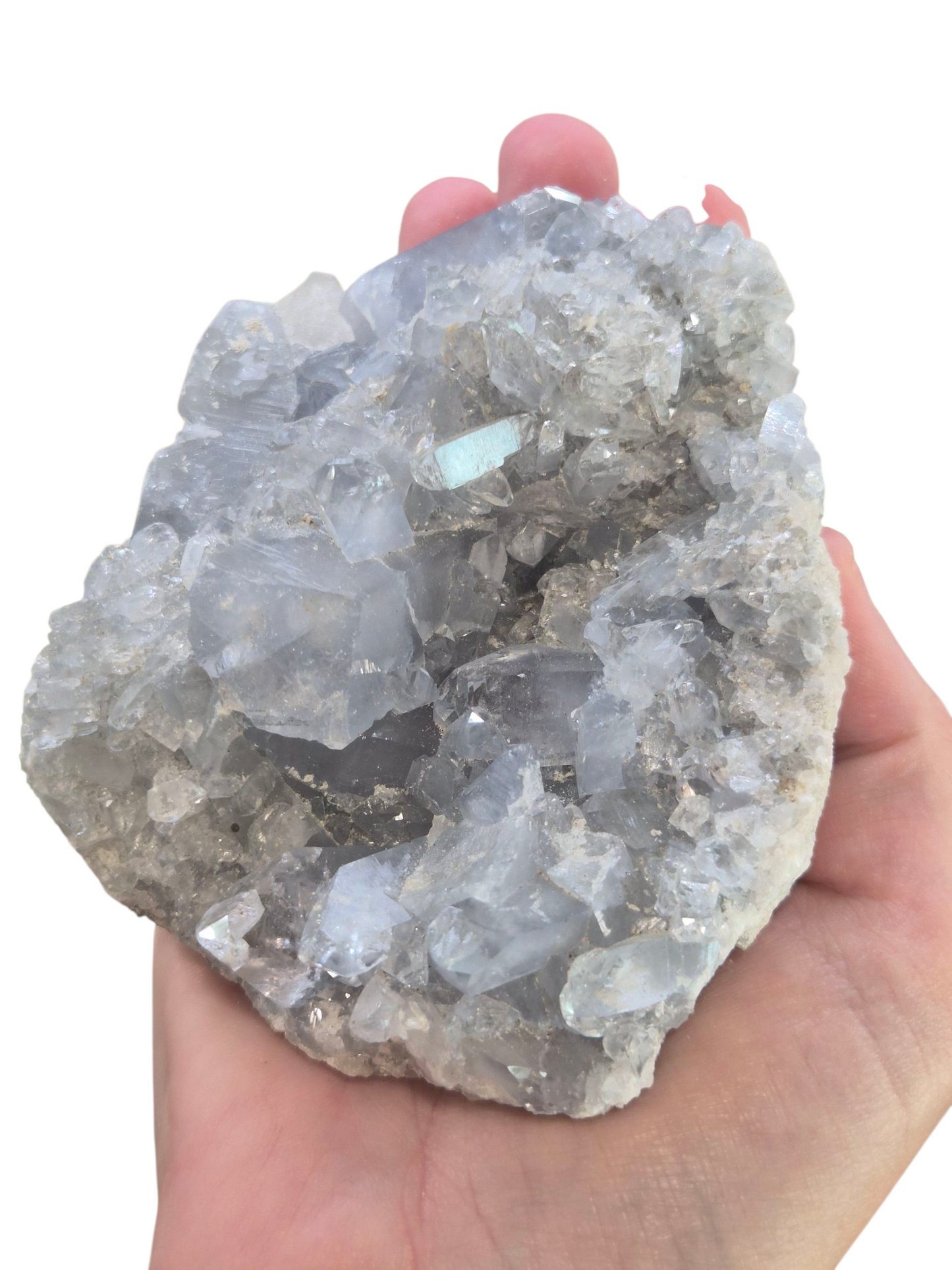 Blue Celestite Cluster 530