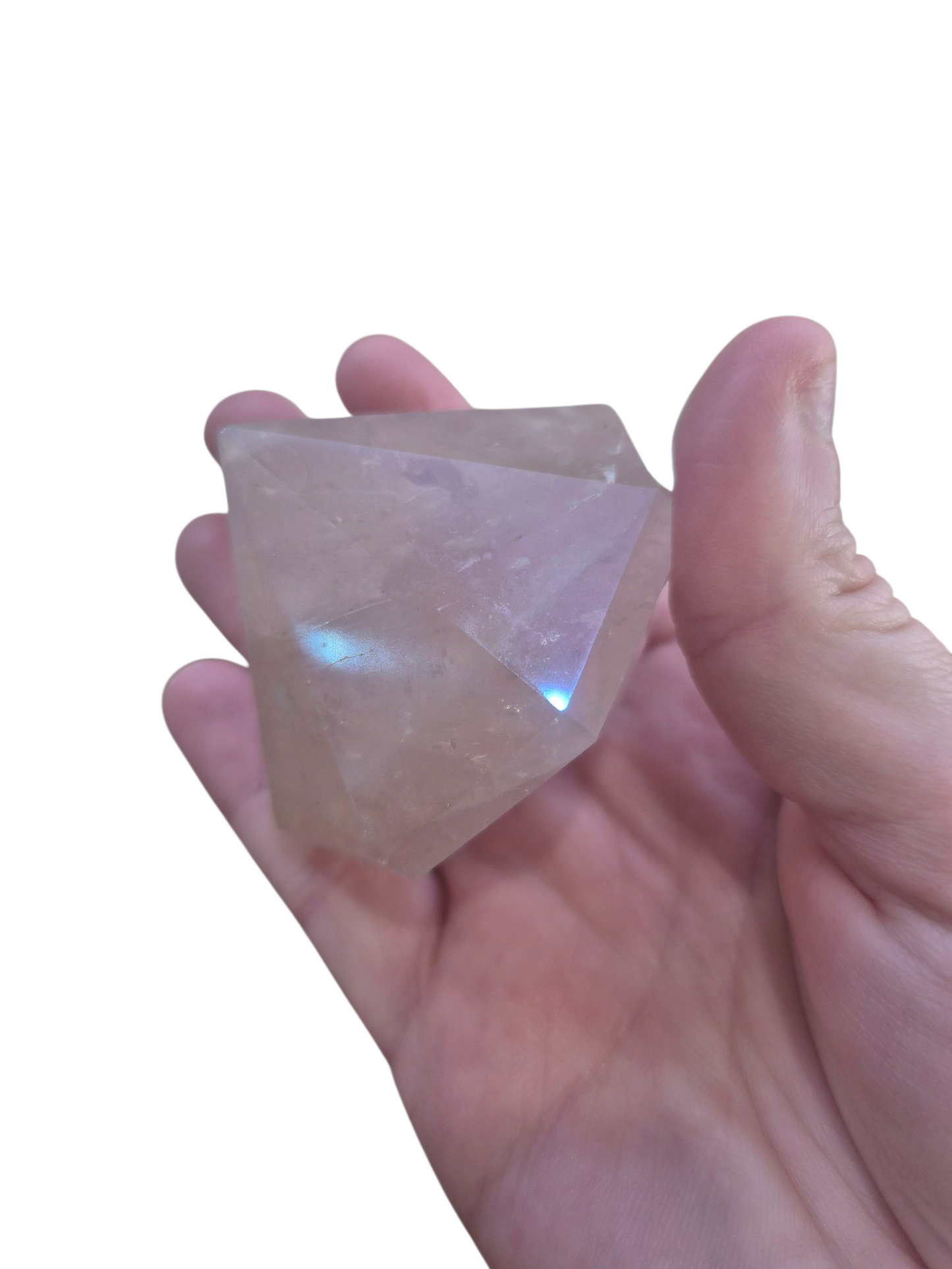 Rose Quartz Aura Diamond #B